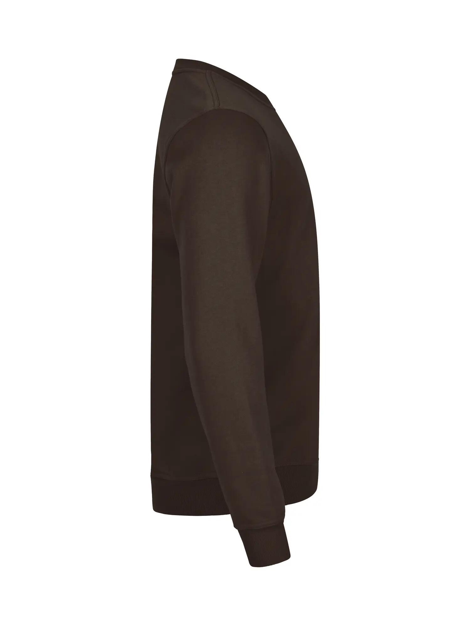 clique Miami Roundneck – camisola gola redonda em algodão reciclado – Dark Mocca 4/4