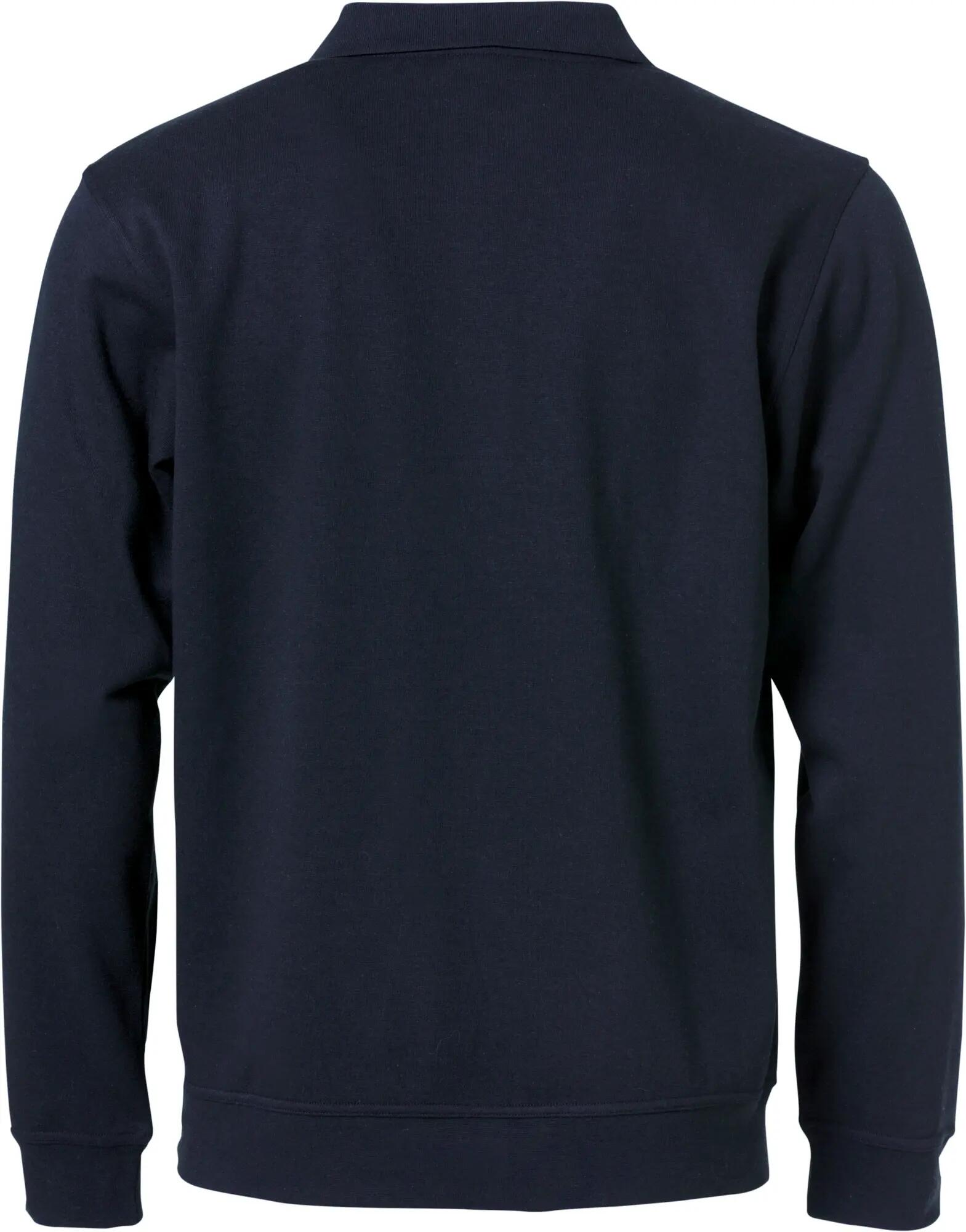 clique Basic Polo Sweater in tessuto resistente e morbido – dark navy 2/4