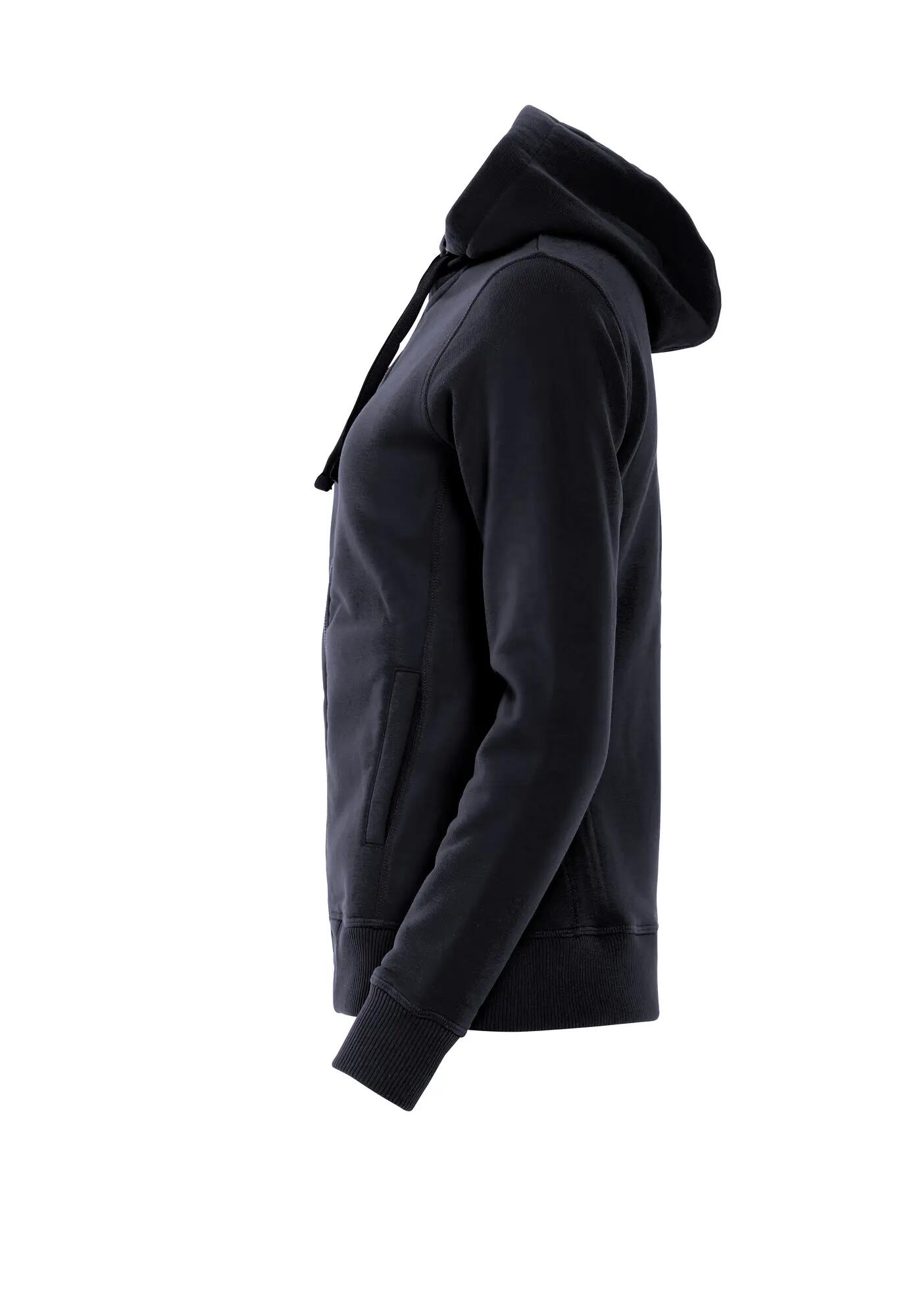 clique Classic Hoody Full Zip Women Kapuzenjacke mit Reißverschluss – dark 3/4