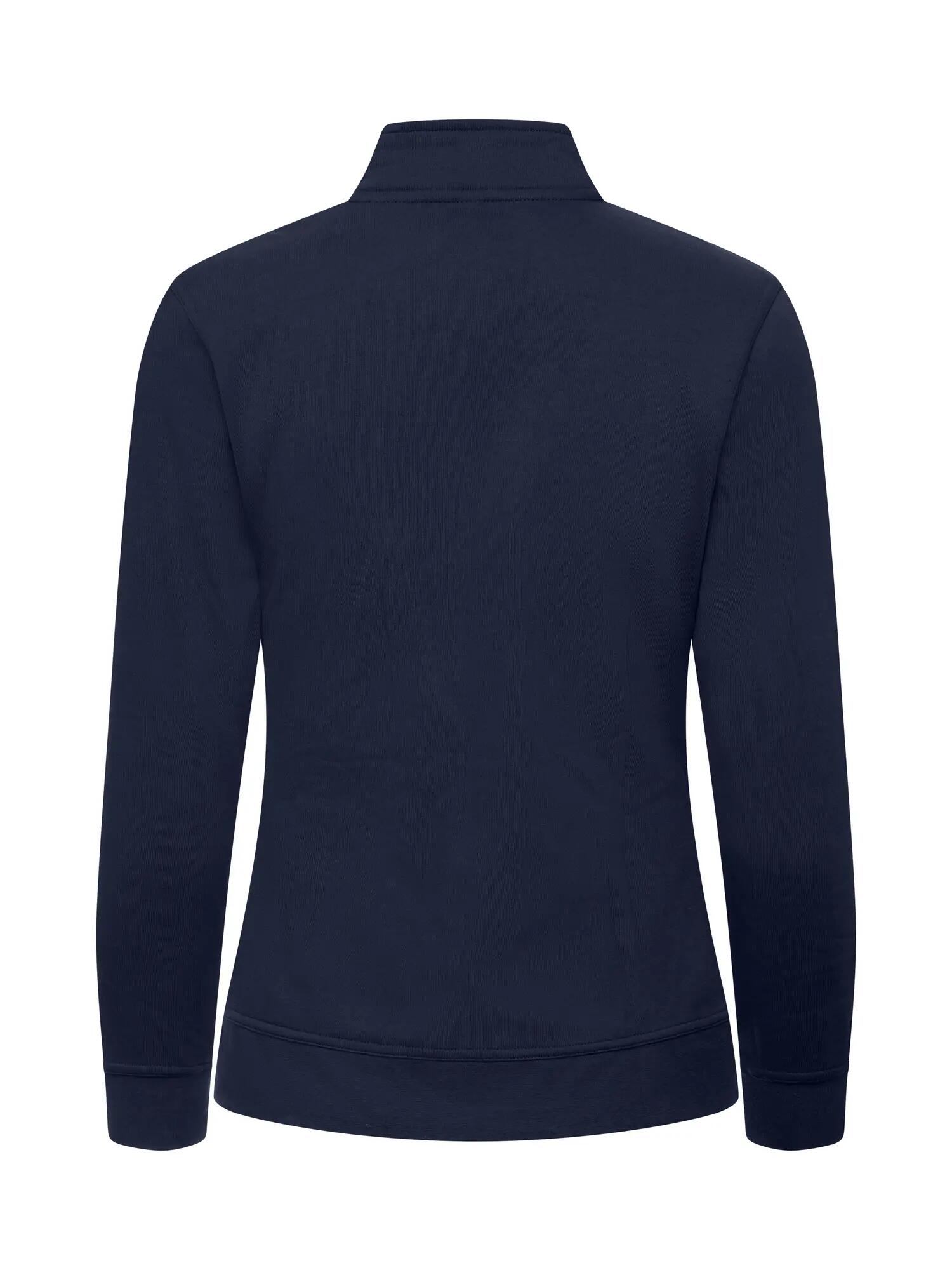 clique Basic Cardigan Damski w materiale dresowym, dark navy 3/4