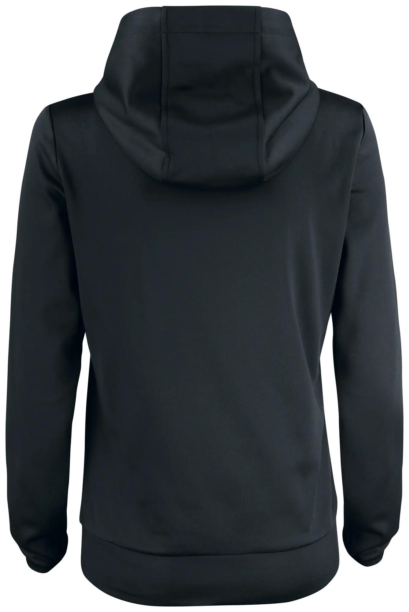 clique Oakdale Women - Funkcjonalna bluza z kapturem z poliestru – black 2/4