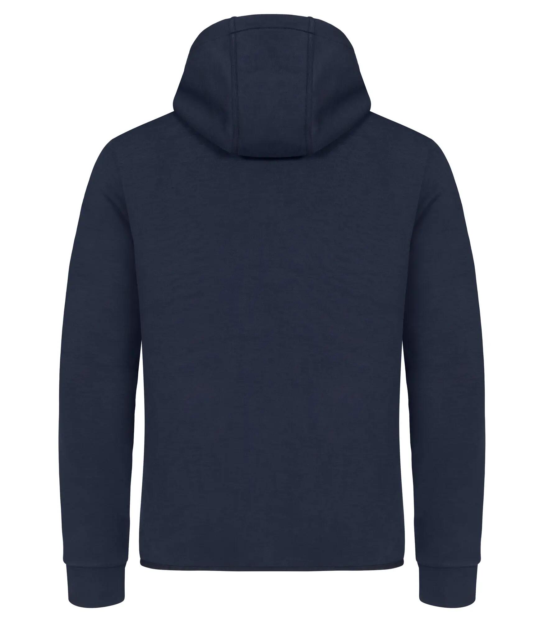 clique Hayden Kapuzenjacke aus weichem Air-Layer-Stoff – Dark Marineblau 2/4