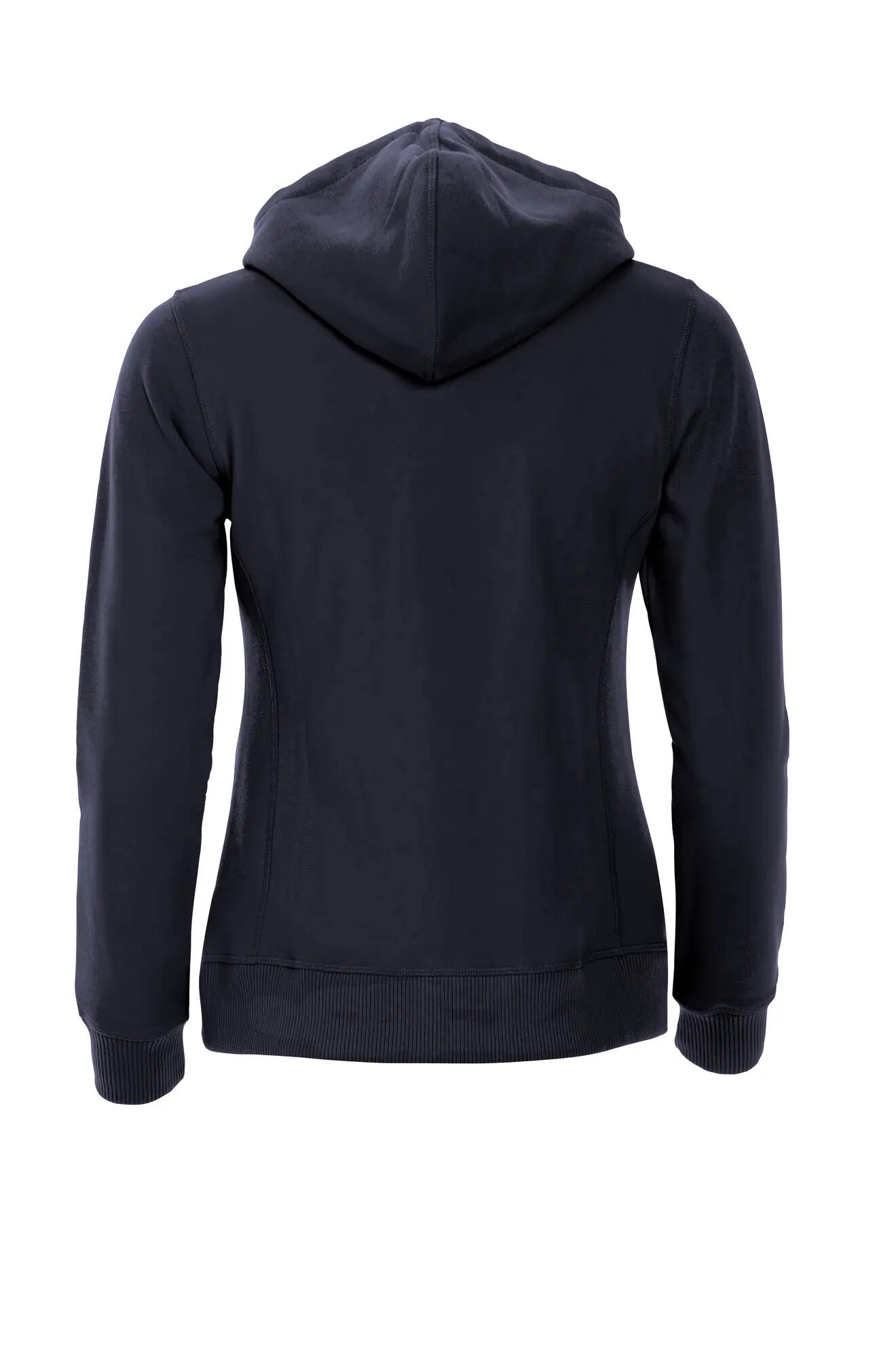 clique Classic Hoody Full Zip Women Kapuzenjacke mit Reißverschluss – dark 2/4