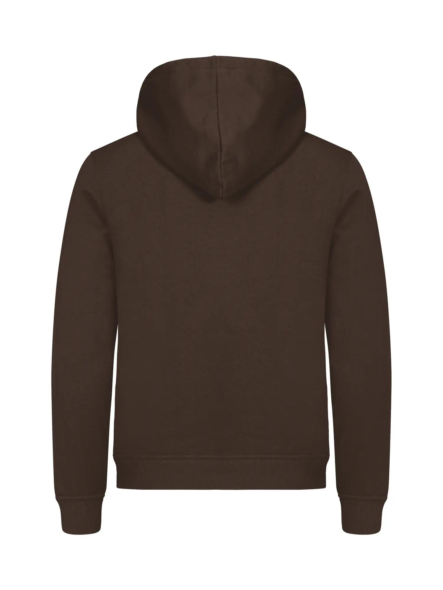 clique Hoodie Miami em algodão e poliéster reciclado – Dark Mocca 2/4