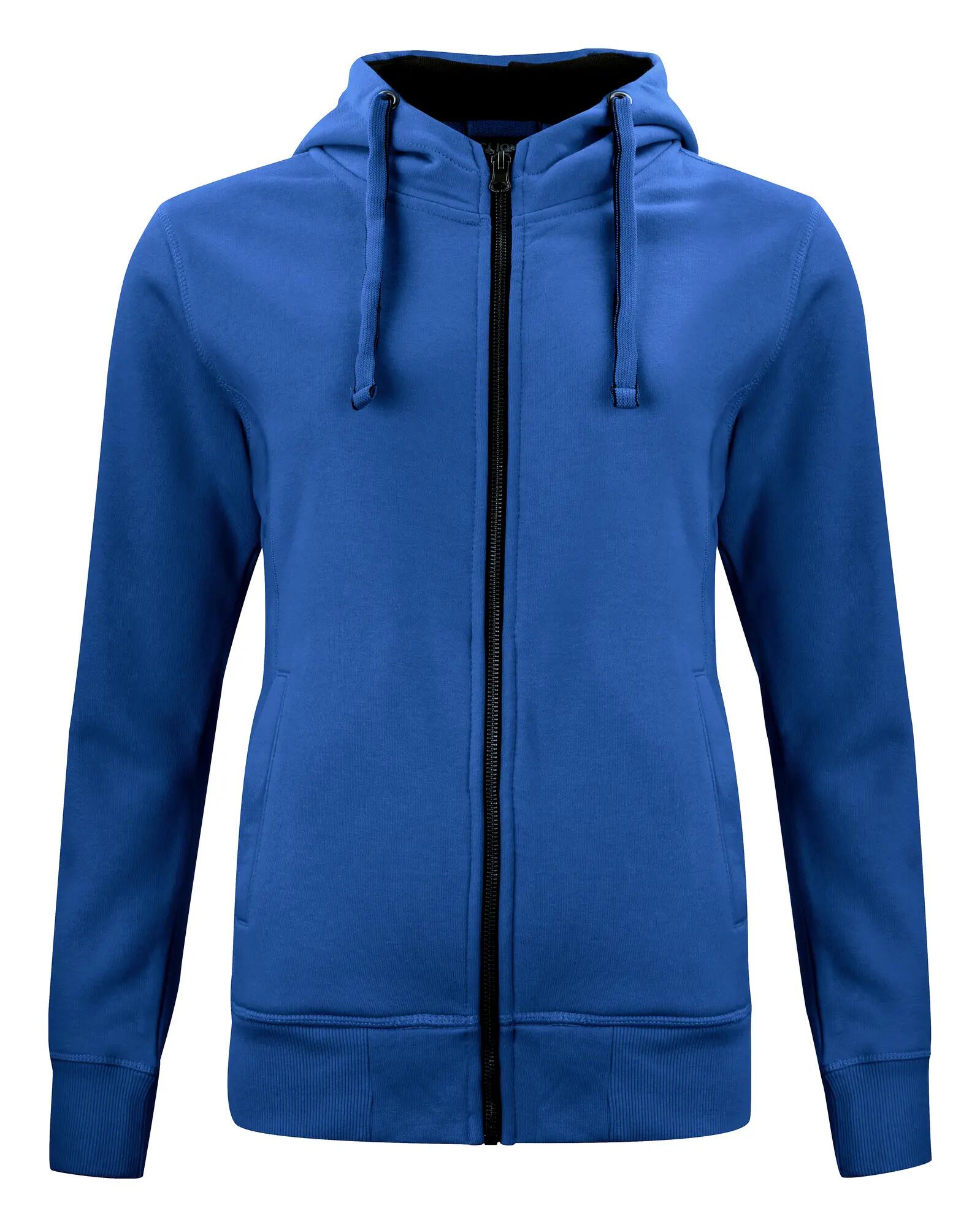 clique Classic Hoody Full Zip Women – Damen Kapuzenjacke mit Reißverschluss – 1/4