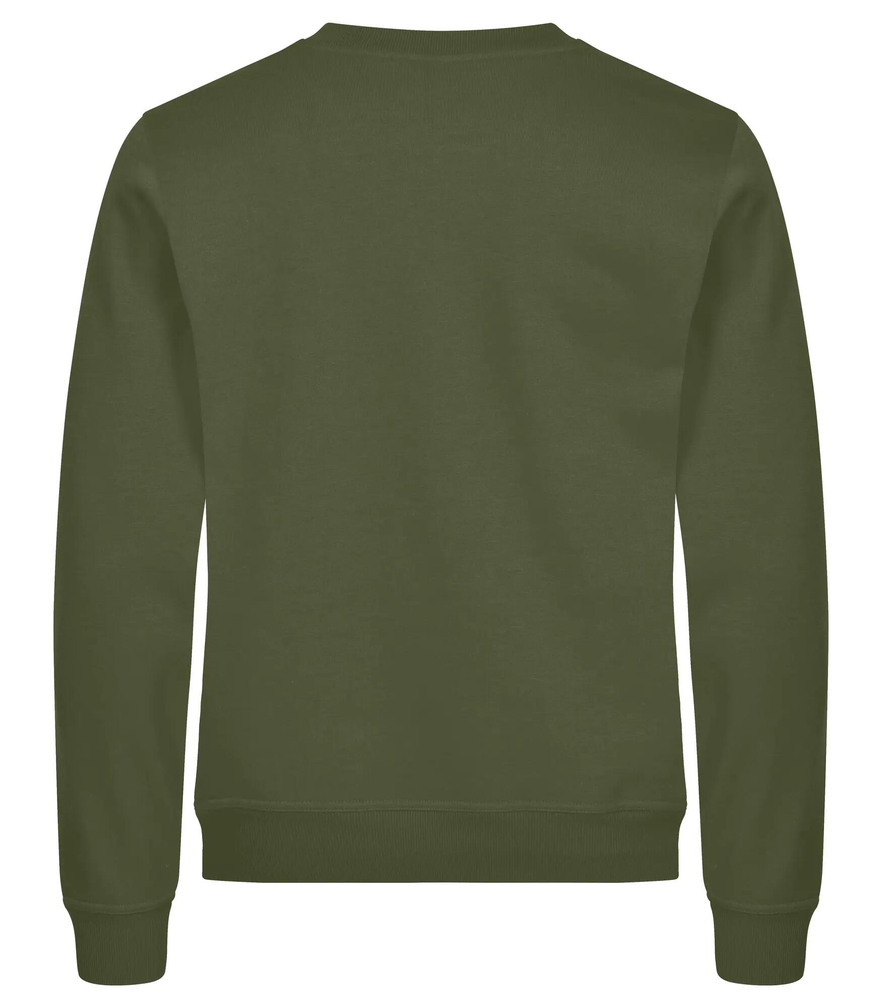 clique Miami Roundneck – girocollo in cotone e poliestere riciclato – olive 4/4