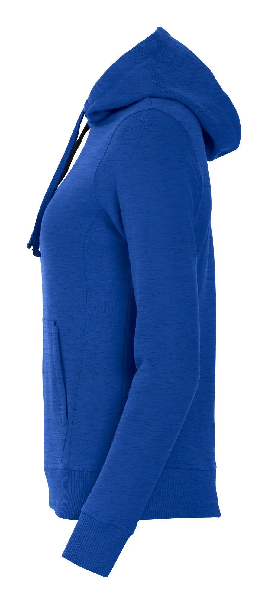 clique Classic Hoody Women camisola com capuz em mistura de algodão – royal blue 2/4