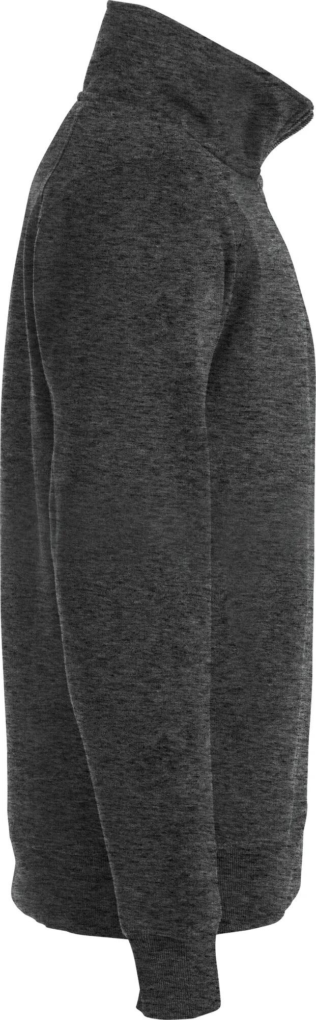 clique Classic Half Zip sweatshirt ½ zip unissexo com bolso oculto – anthracite 4/4