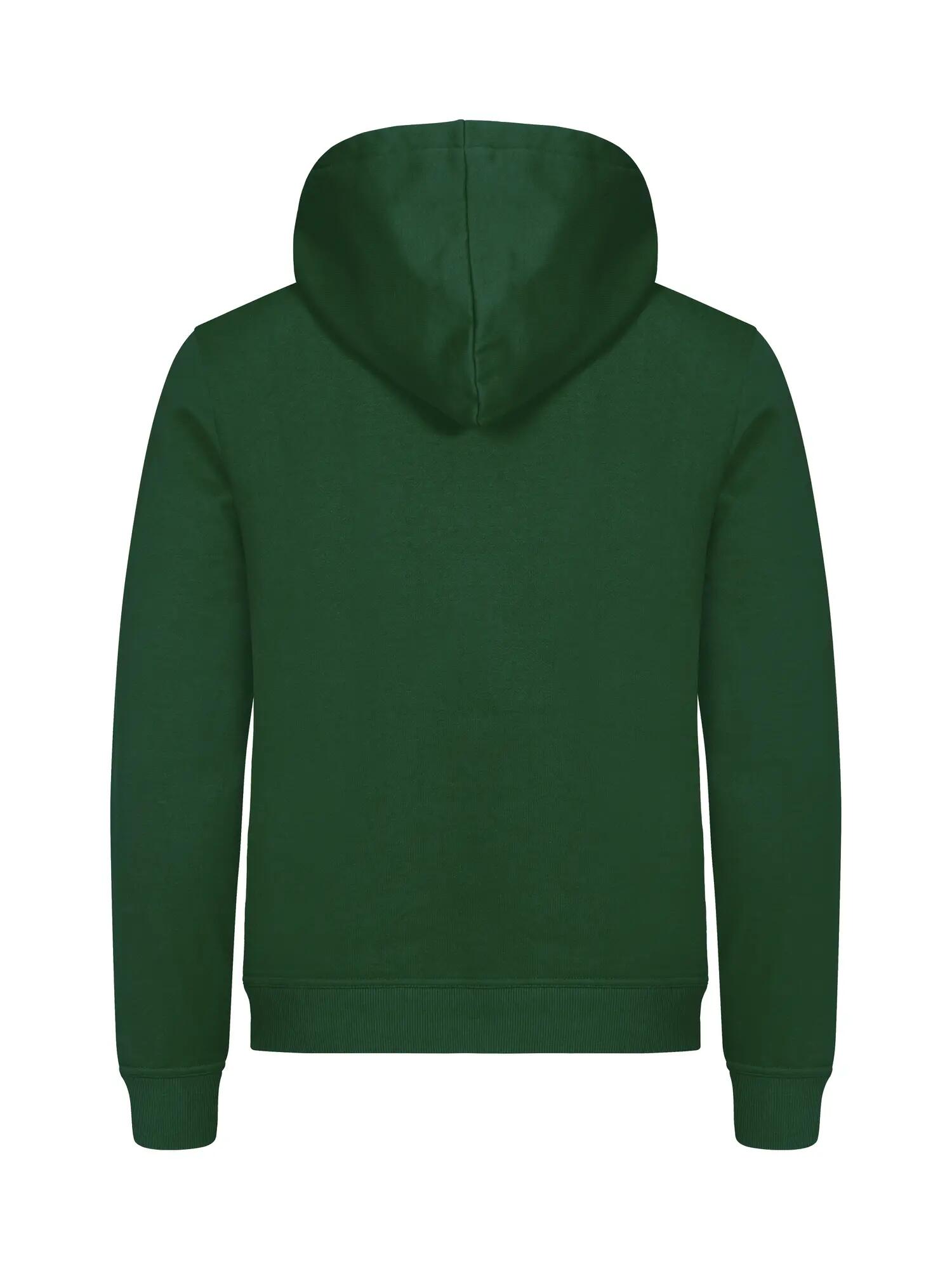 clique Miami Kapuzenpullover aus Baumwolle und Recyclingpolyester – Bottle Green 2/4