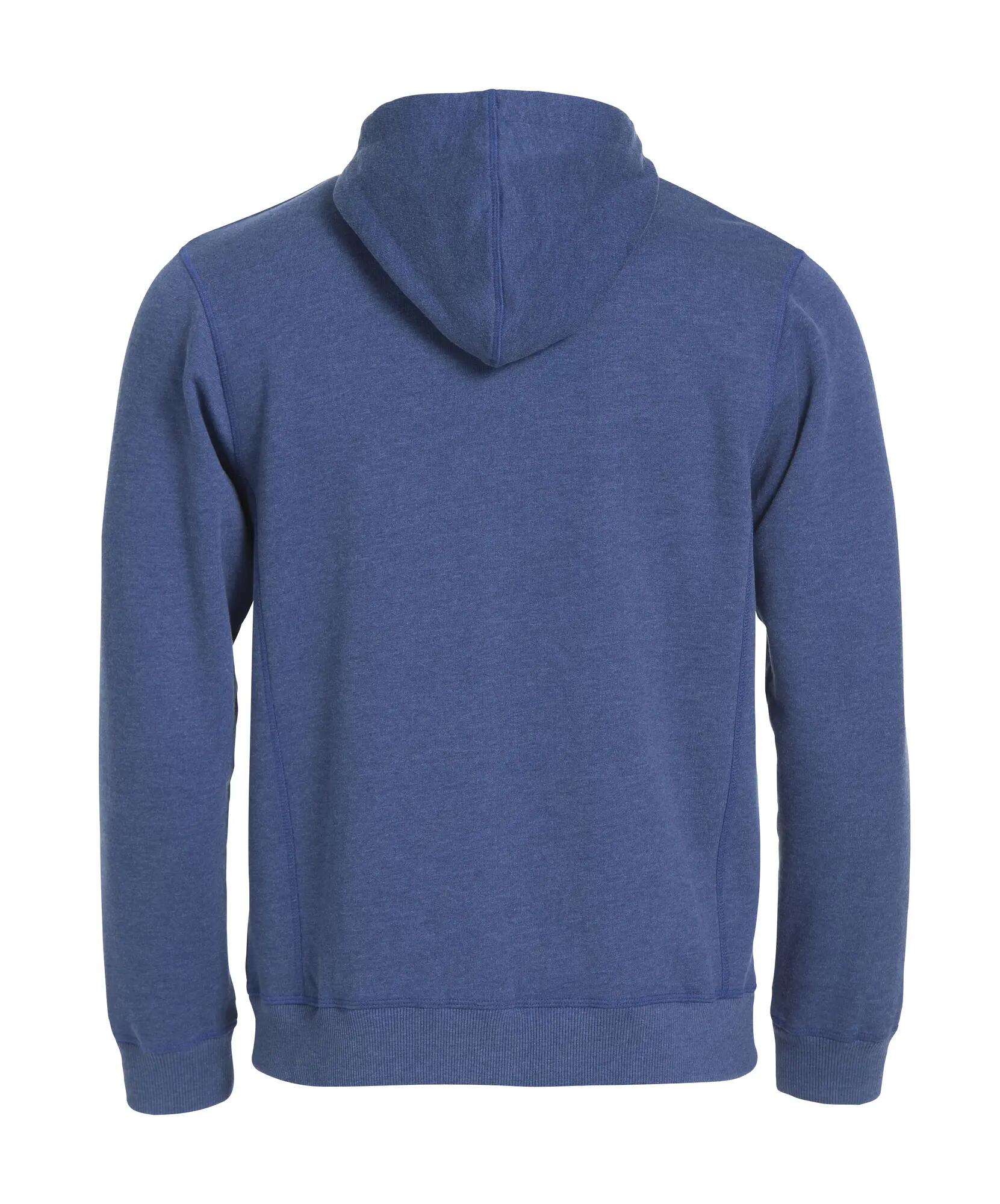 clique Classic Hoody Full Zip – sweat à capuche zippé, doublure mesh – blue 2/4
