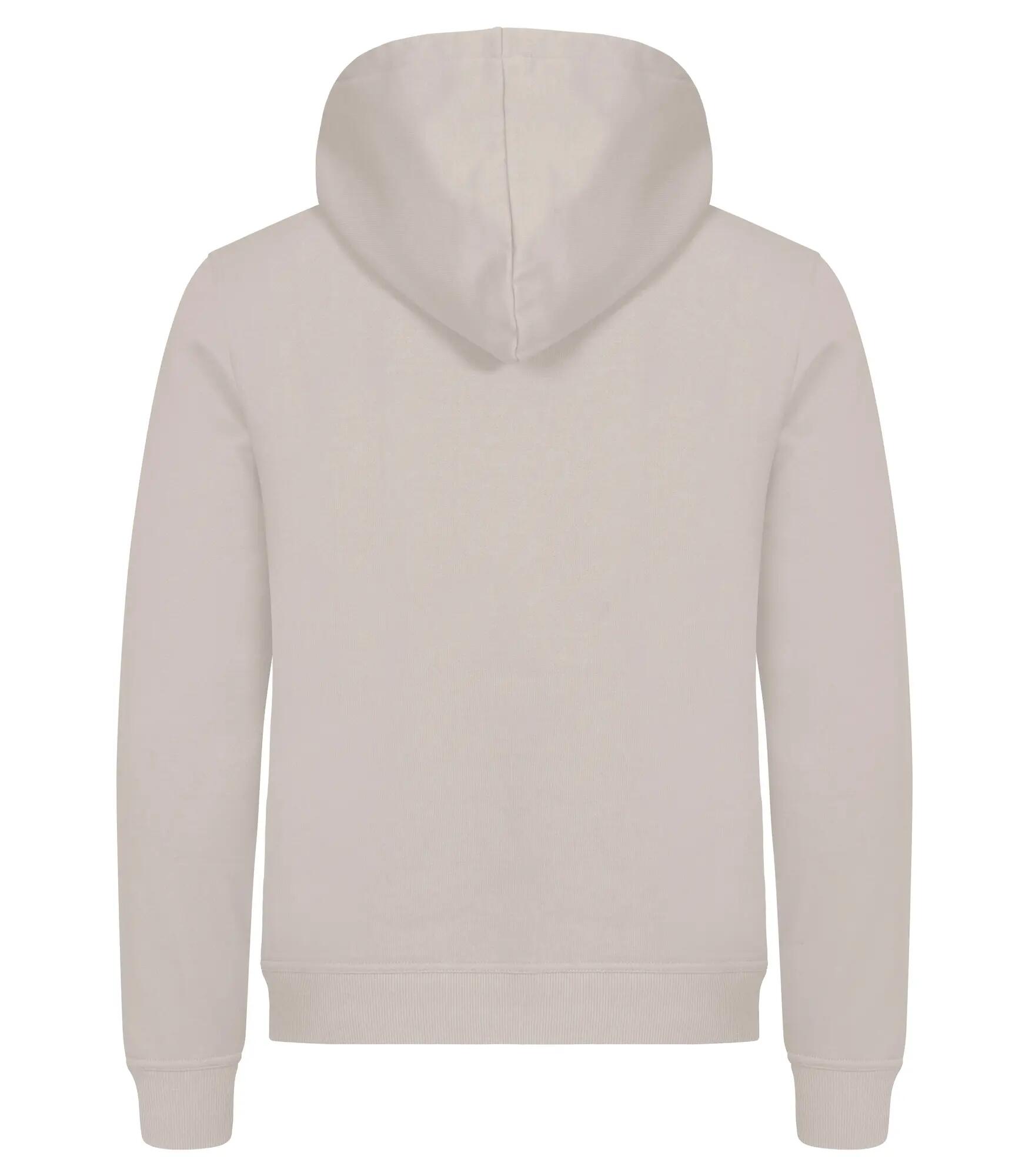 clique Hoodie Miami em algodão e poliéster reciclado – Stone 3/4