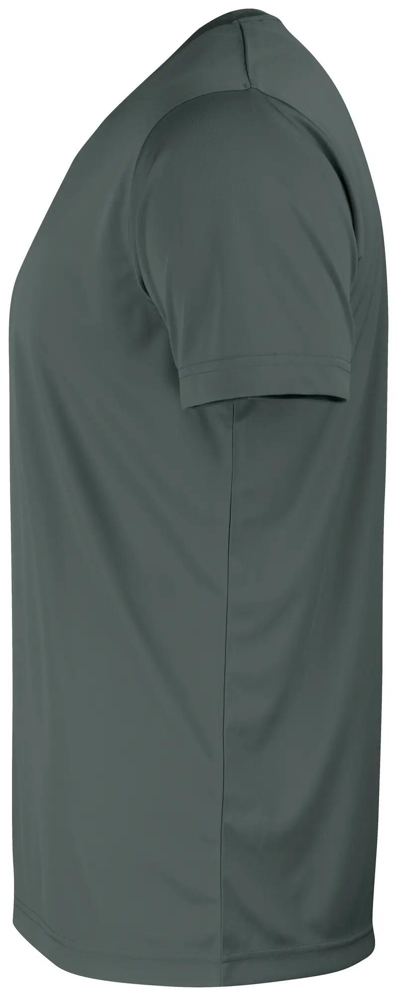 clique Basic Active-T t-shirt homem 100% poliéster – pistol 3/4