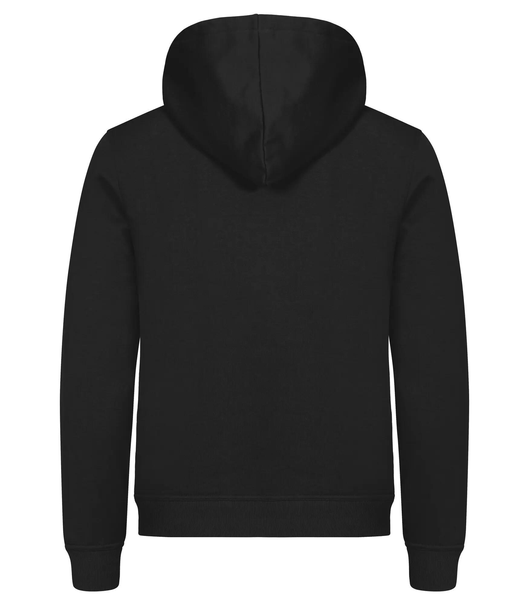 clique Miami Kapuzenpullover aus Baumwolle und Recyclingpolyester – Black 2/4