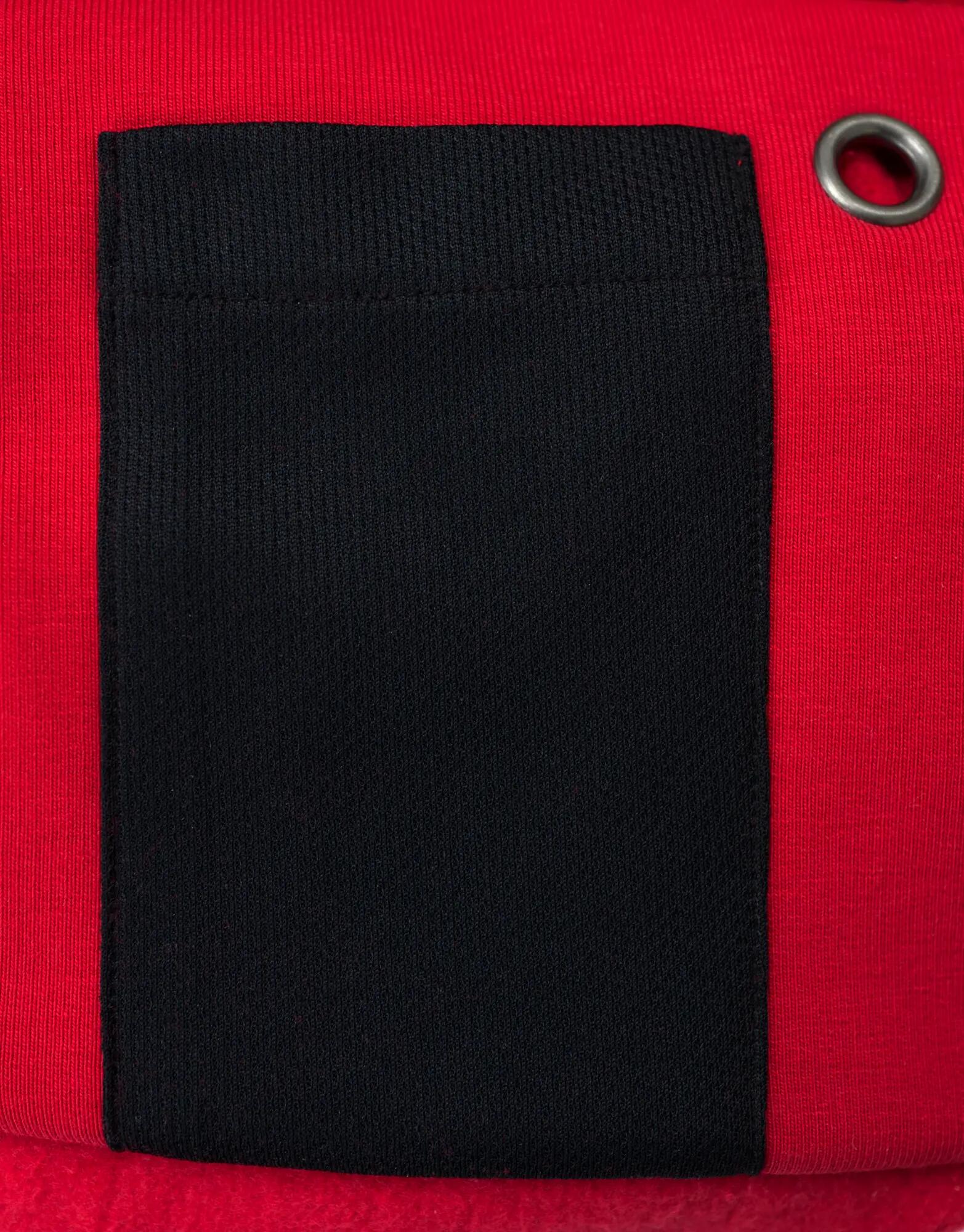 clique Classic Hoody Women – Kapuzenpullover aus Baumwollmischung – red 3/7