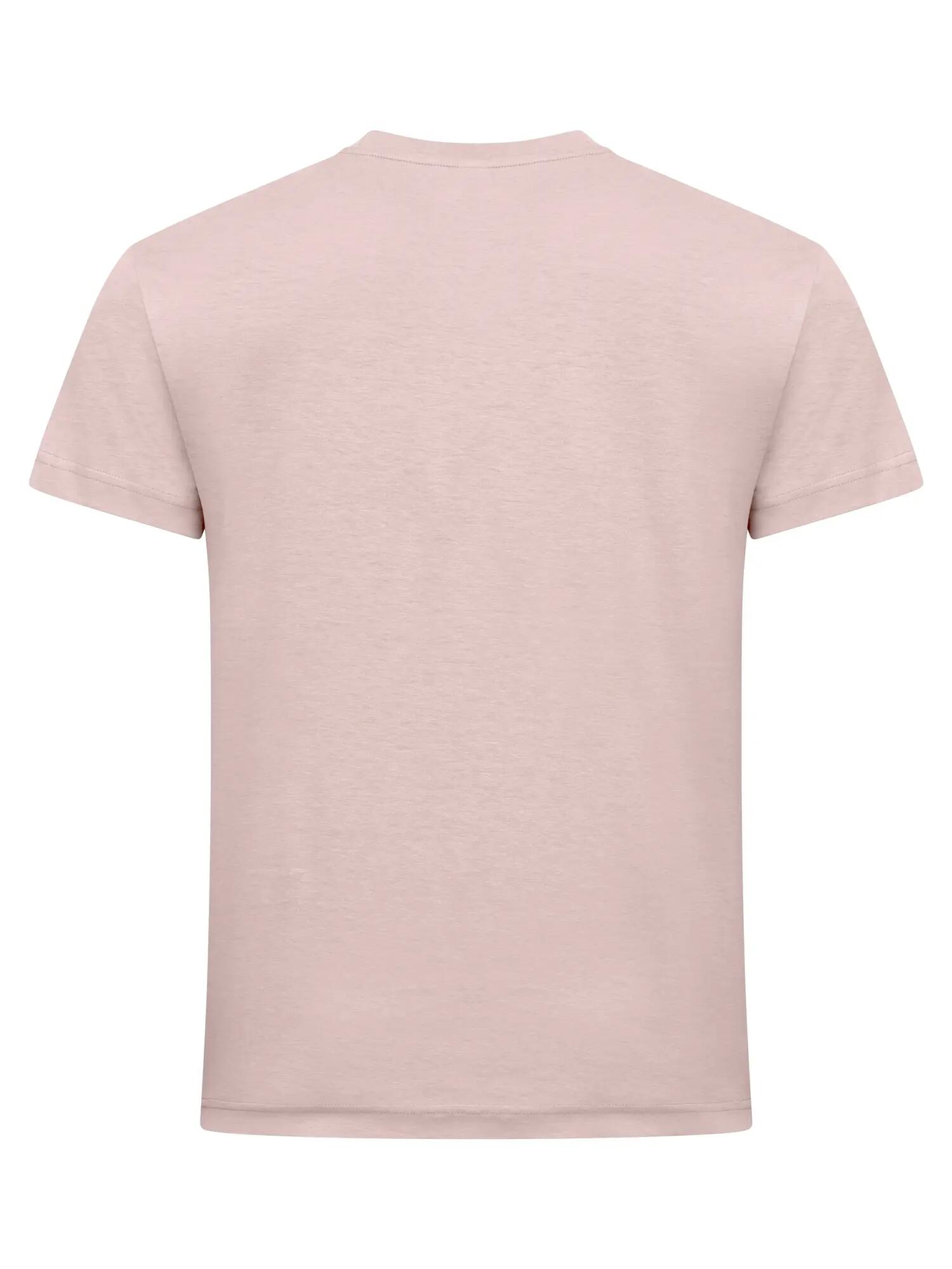 clique New Classic-T męska koszulka z ringspun bawełny – Candy pink 2/4