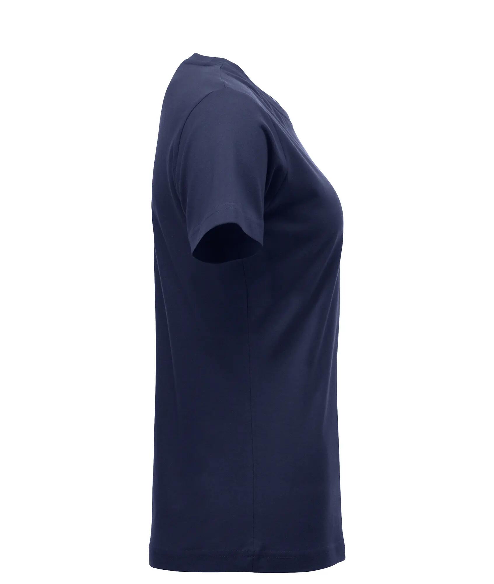 clique New Classic-T Women T-shirt em algodão, corte contemporâneo – dark navy 4/4