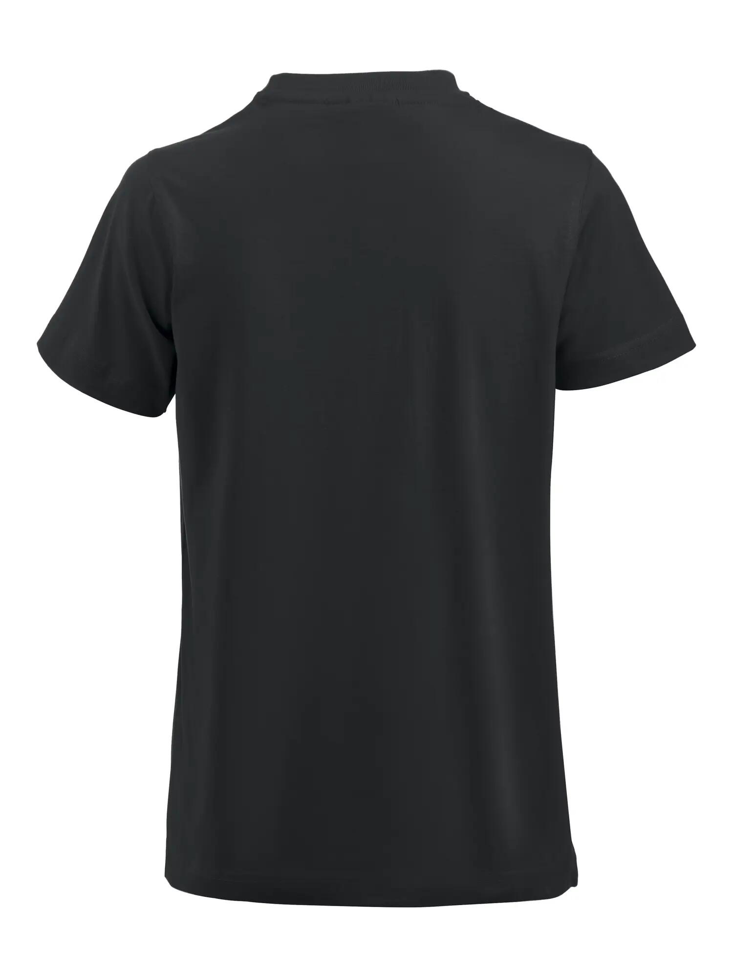 clique Premium-T Women Rondhalsshirt van katoen, zwart – black 3/4