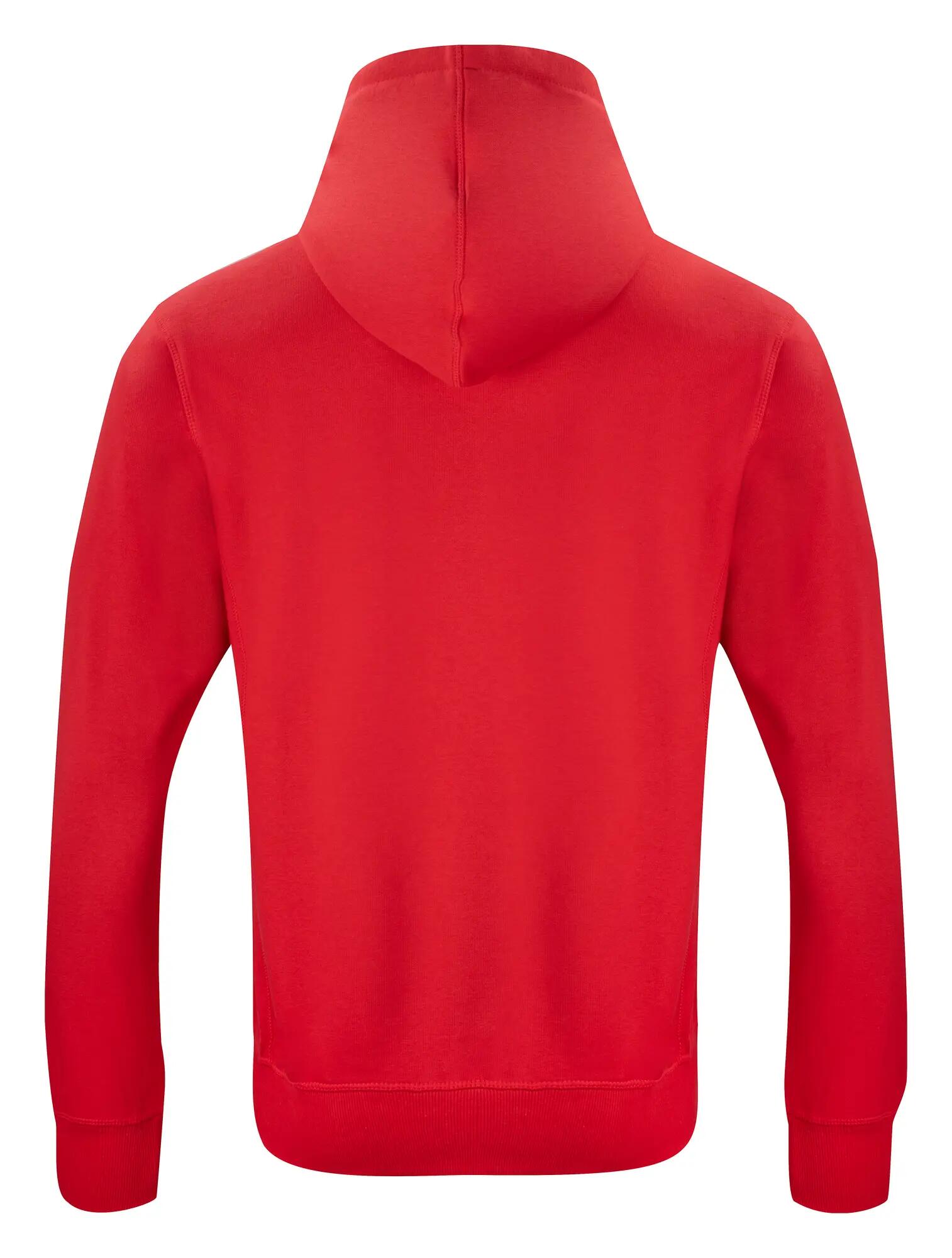 clique Classic Hoody Full Zip – Kapuzenjacke mit Reißverschluss – red 2/4