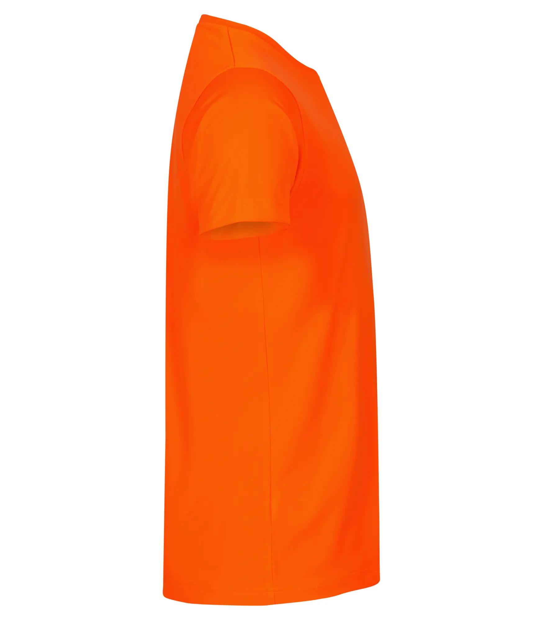 clique Basic Active-T t-shirt homem 100% poliéster com UV/50 – Visibility Orange 4/7