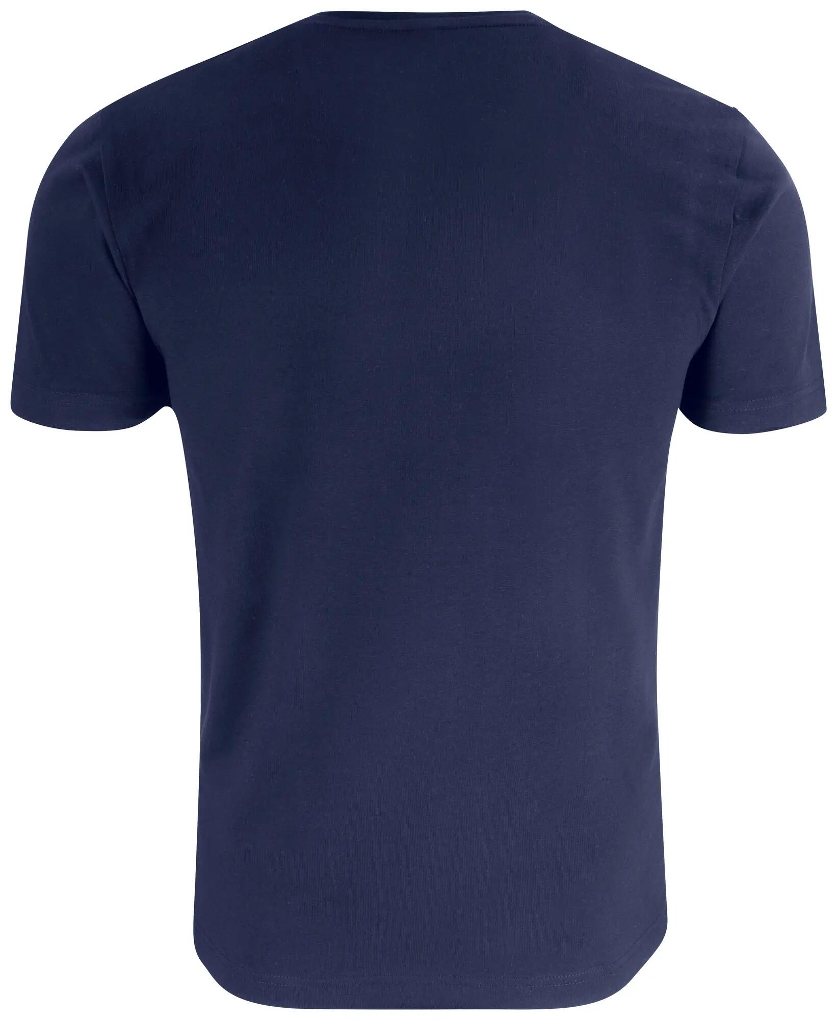 clique Premium Fashion-T em algodão, homem – dark navy 2/4
