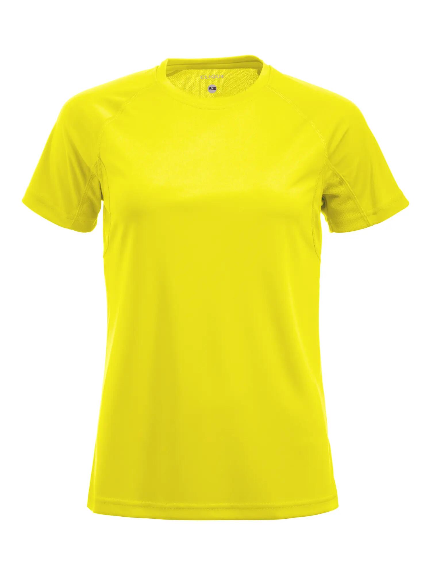 clique Premium Active-T Mulher respirável – visibility yellow 1/4