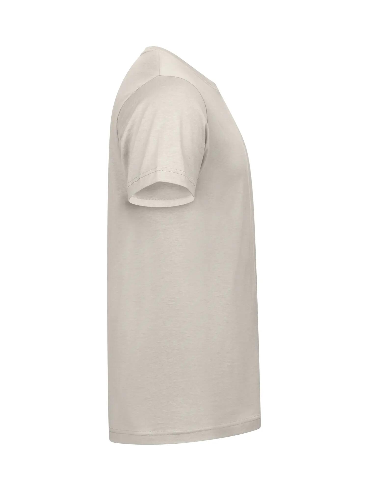 clique New Classic-T — T-shirt homem em algodão ringspun – Stone 3/4