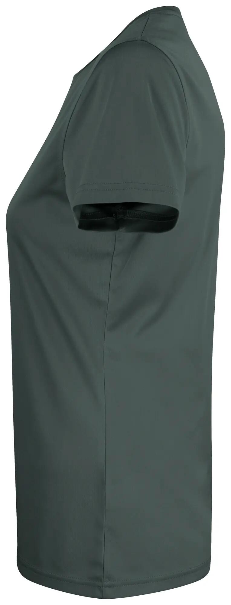 clique Basic Active-T Women t-shirt interlock 100% poliéster – pistol 3/4