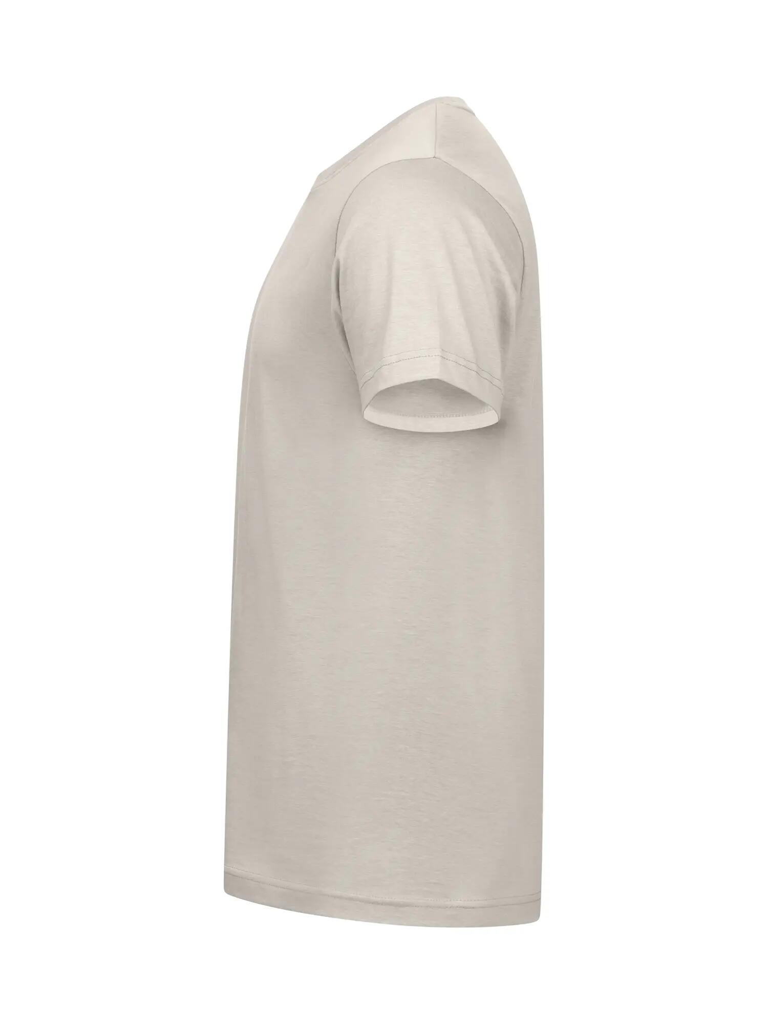 clique New Classic-T — T-shirt homem em algodão ringspun – Stone 2/4
