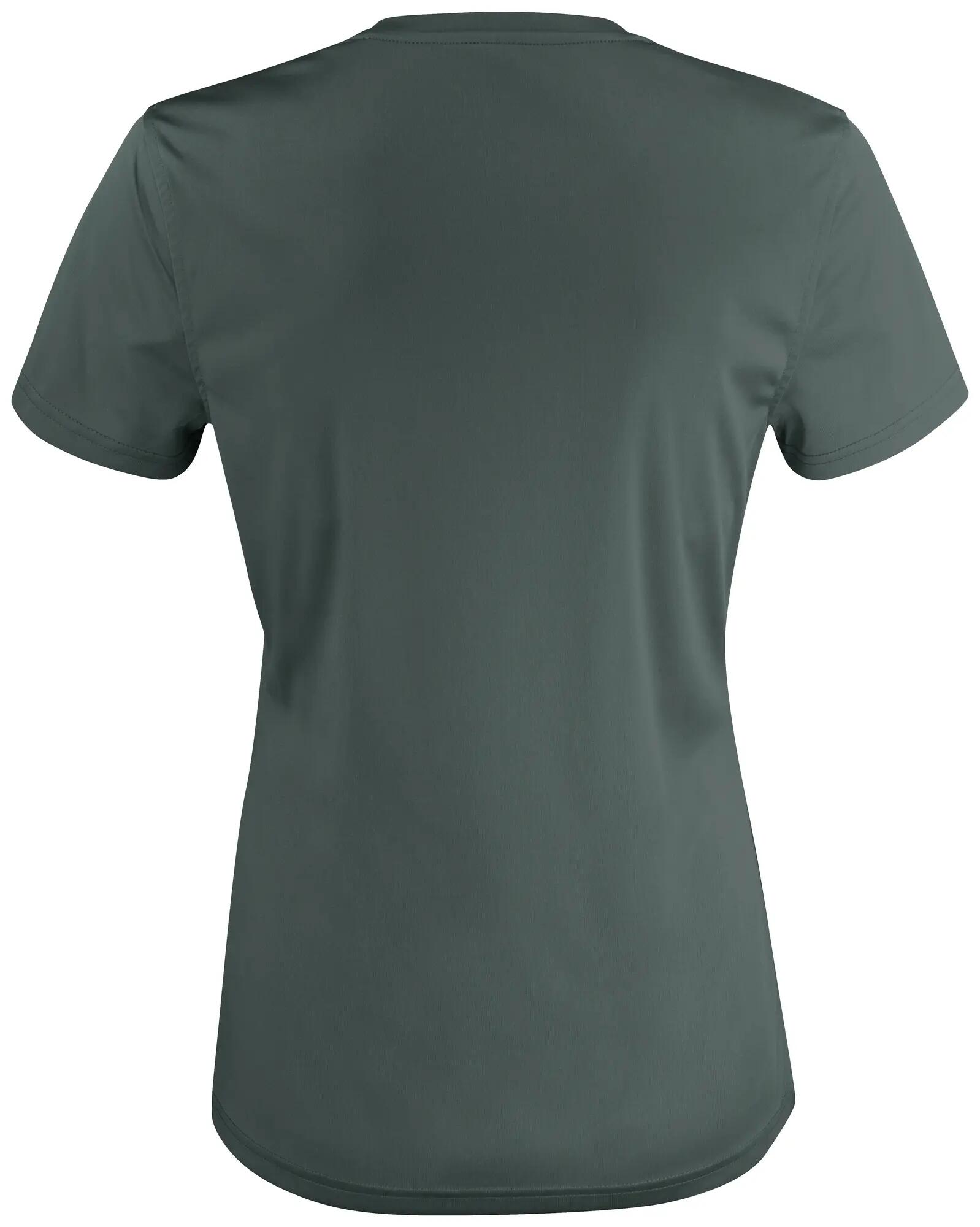 clique Basic Active-T Women t-shirt interlock 100% poliéster – pistol 2/4