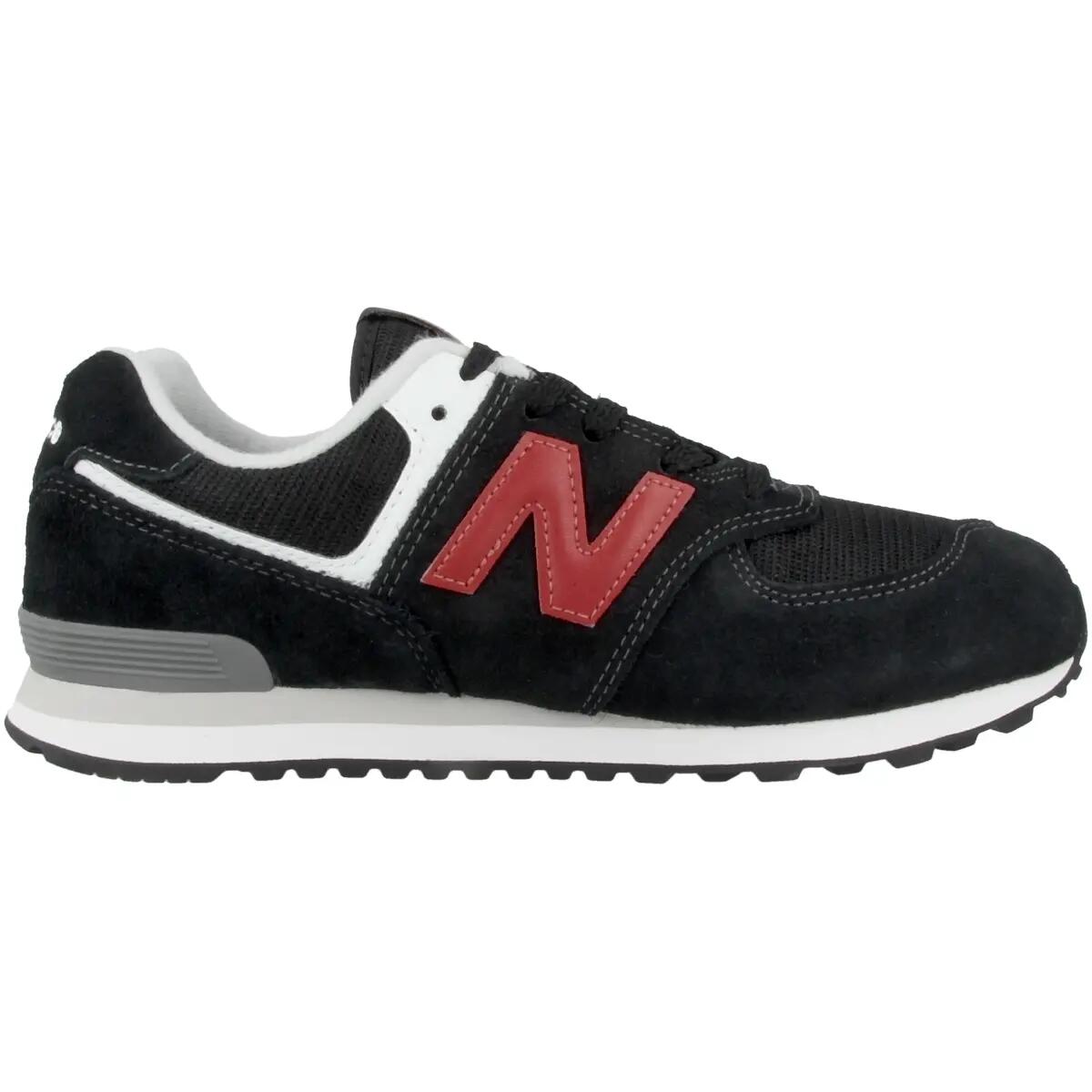 Nieuwe Balance 574 Zwart/Rood 3/7