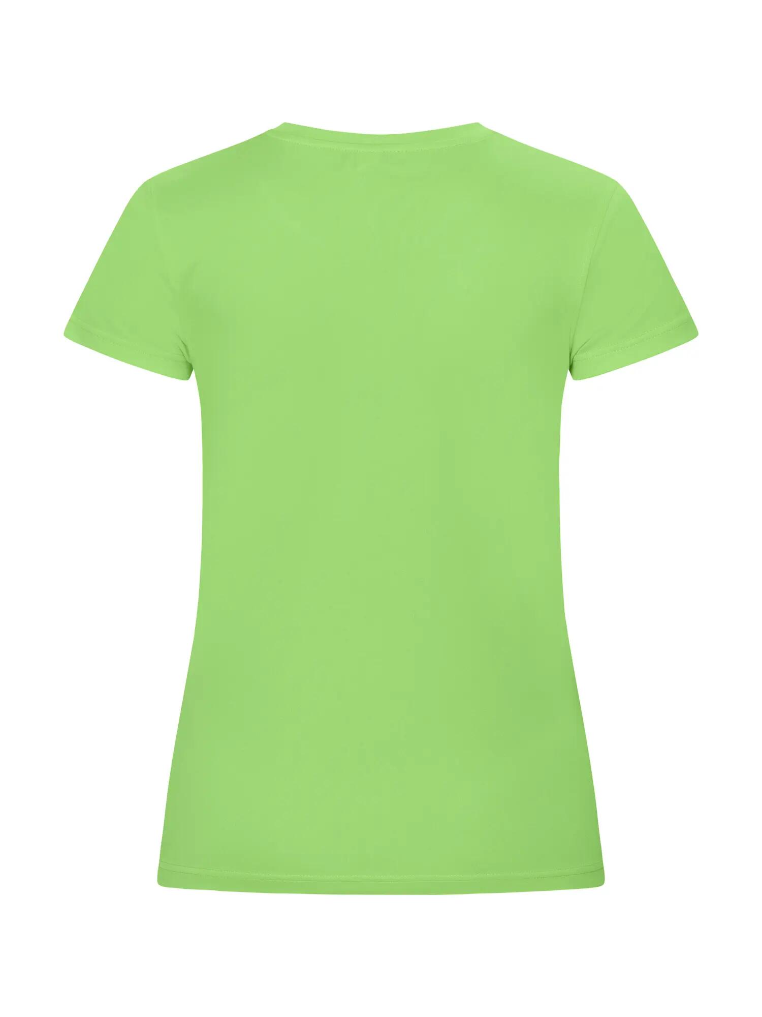 clique Basic Active-T Women T-Shirt aus 100% Polyester Interlock – Active Green 2/4