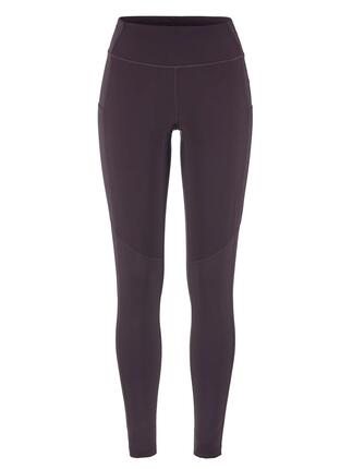 craft ADV Essence Warm Wind Tights 2 W - panel frontal cortaviento – Dk Plum