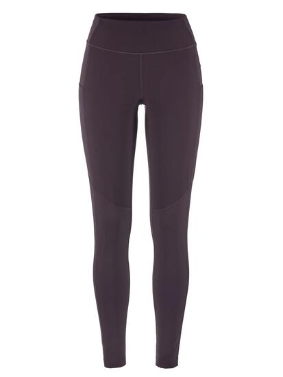 craft ADV Essence Warm Wind Tights 2 W - panel frontal cortaviento – Dk Plum