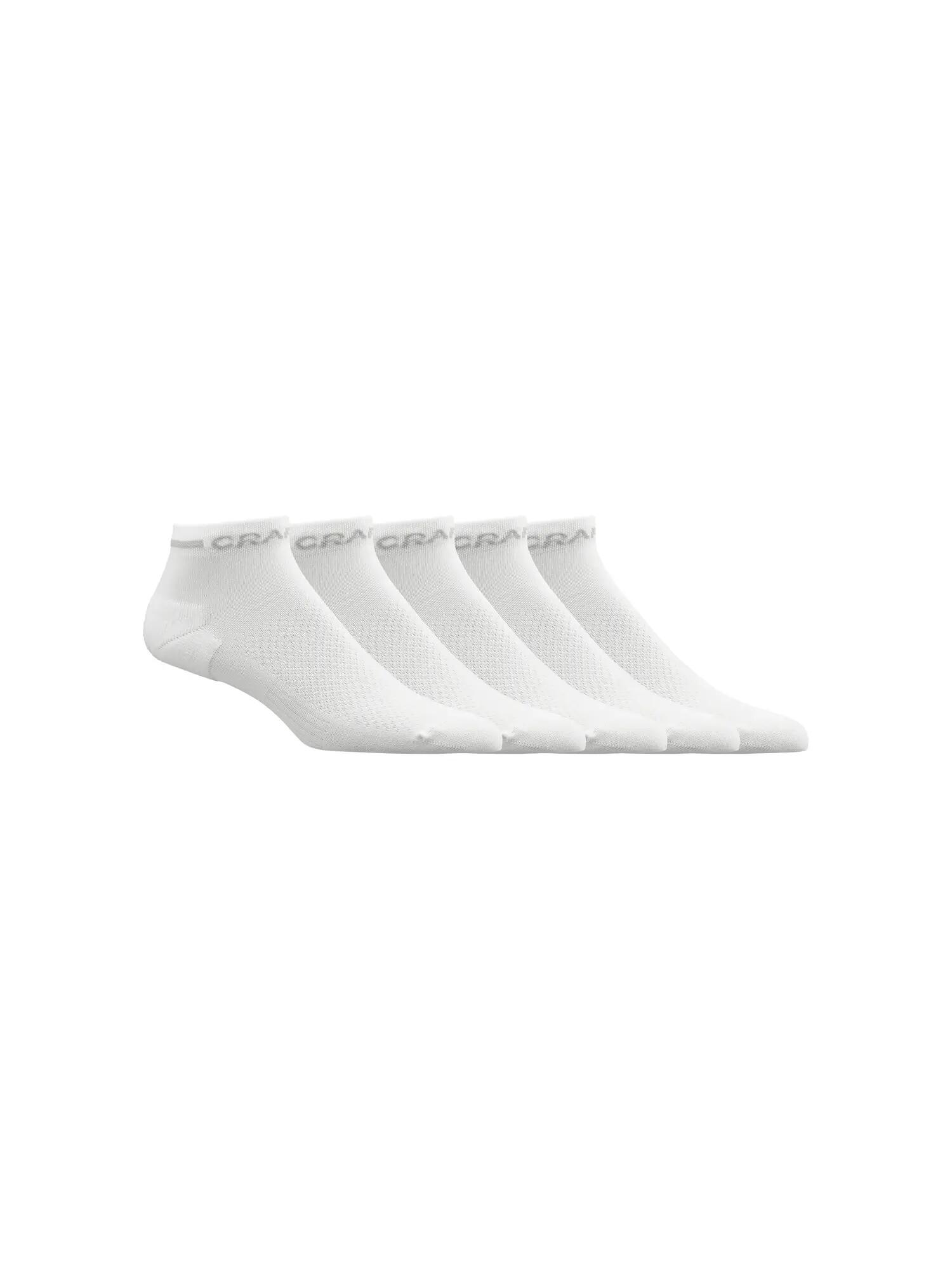 craft Active Mid Sock 5-Pack — suporte e ventilação – White 2/6