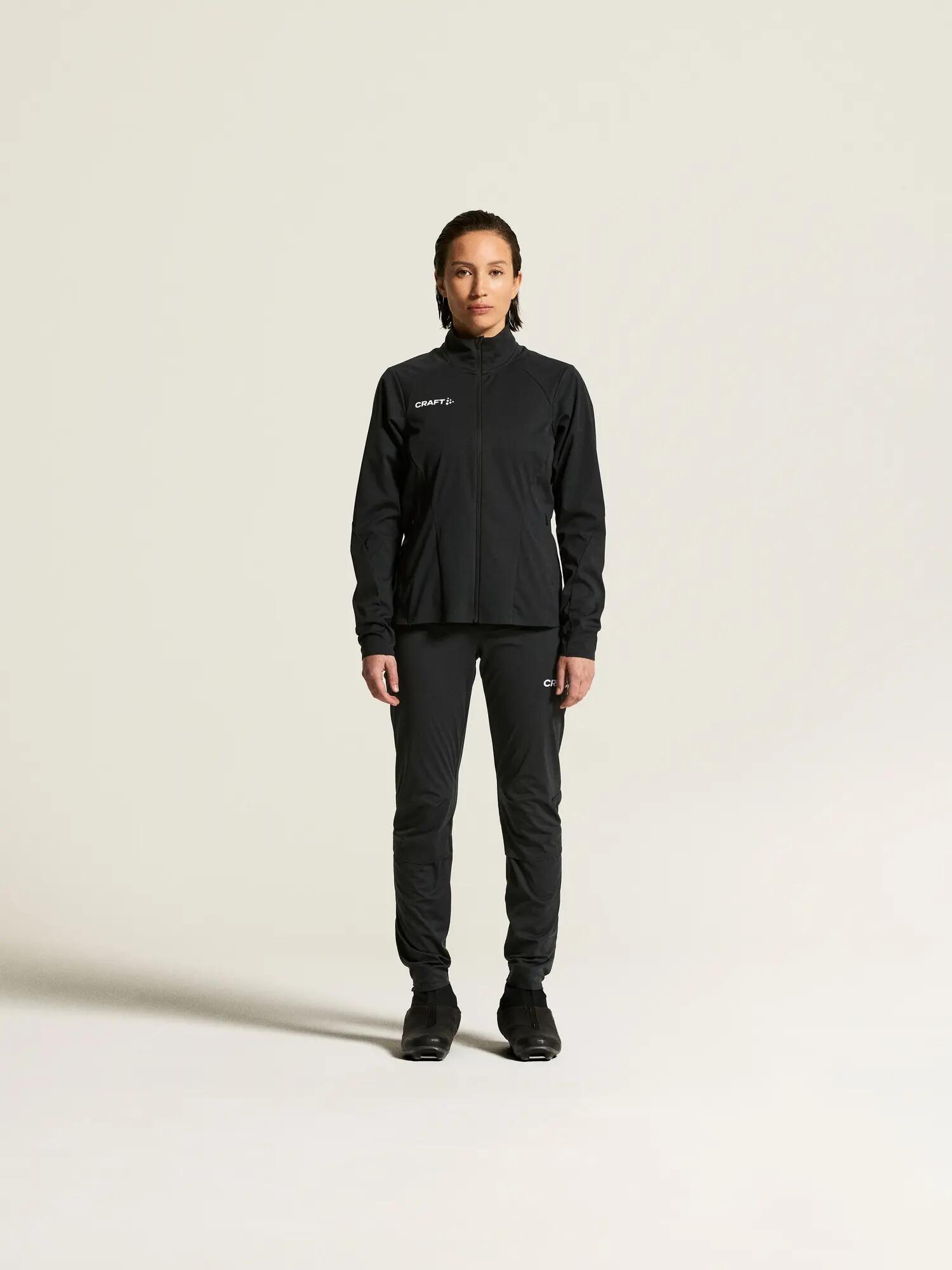 craft Nordic Club 2.0 Pro Jacke Damen Wind- und Wasserschutz – Black 7/7
