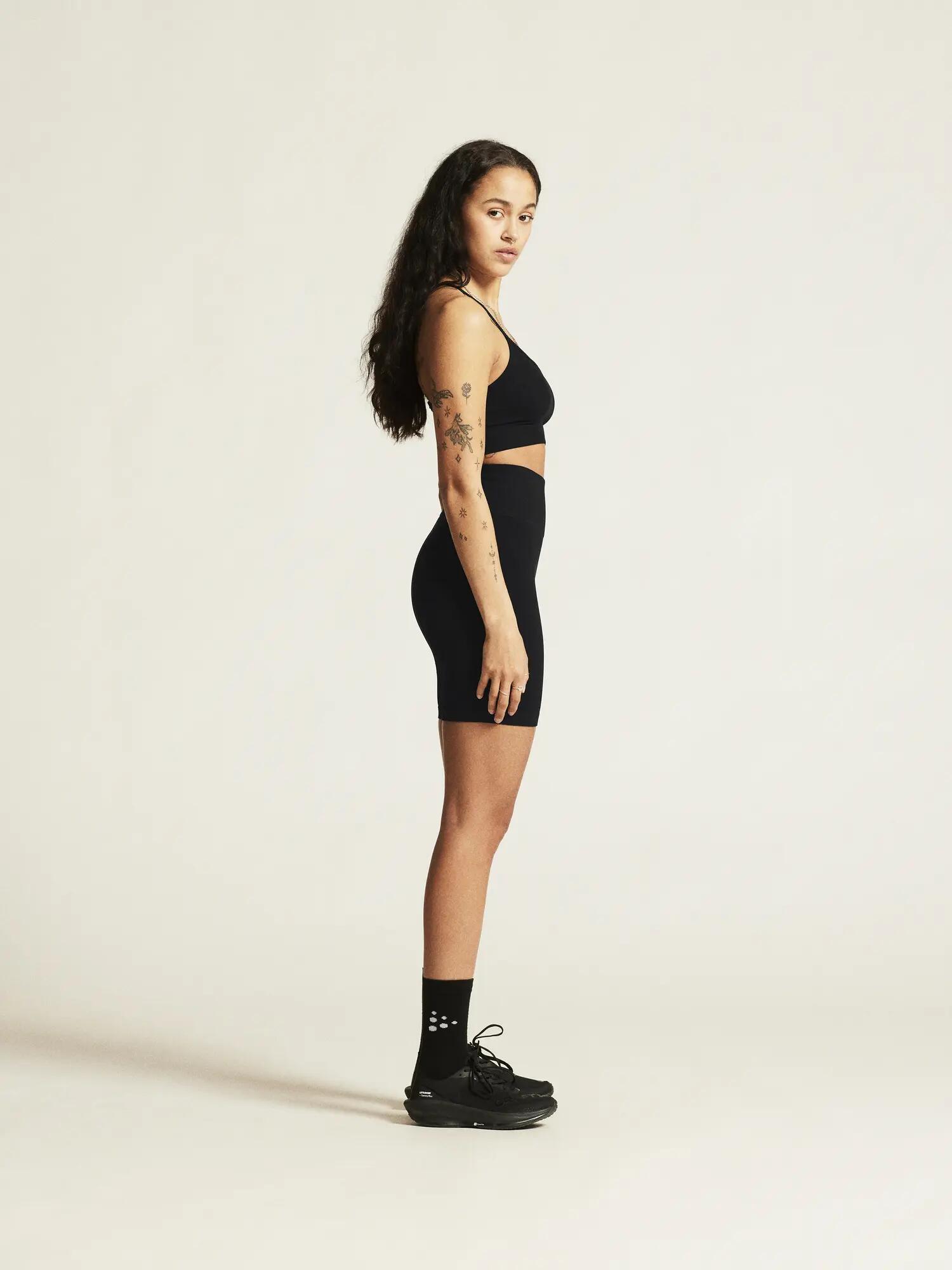 craft Collective Rib Short Tights W – Collant court côtelé stretch – Black 7/7