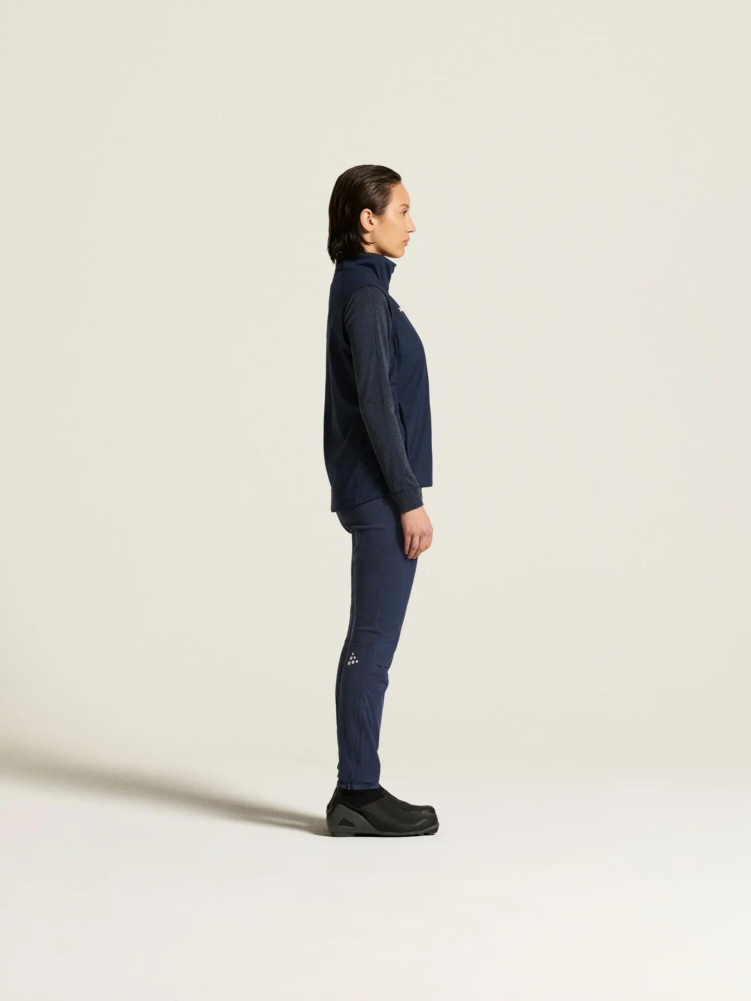 craft Nordic Club 2.0 Vest W - Weste winddicht mit Isolierung – Blaze 5/7