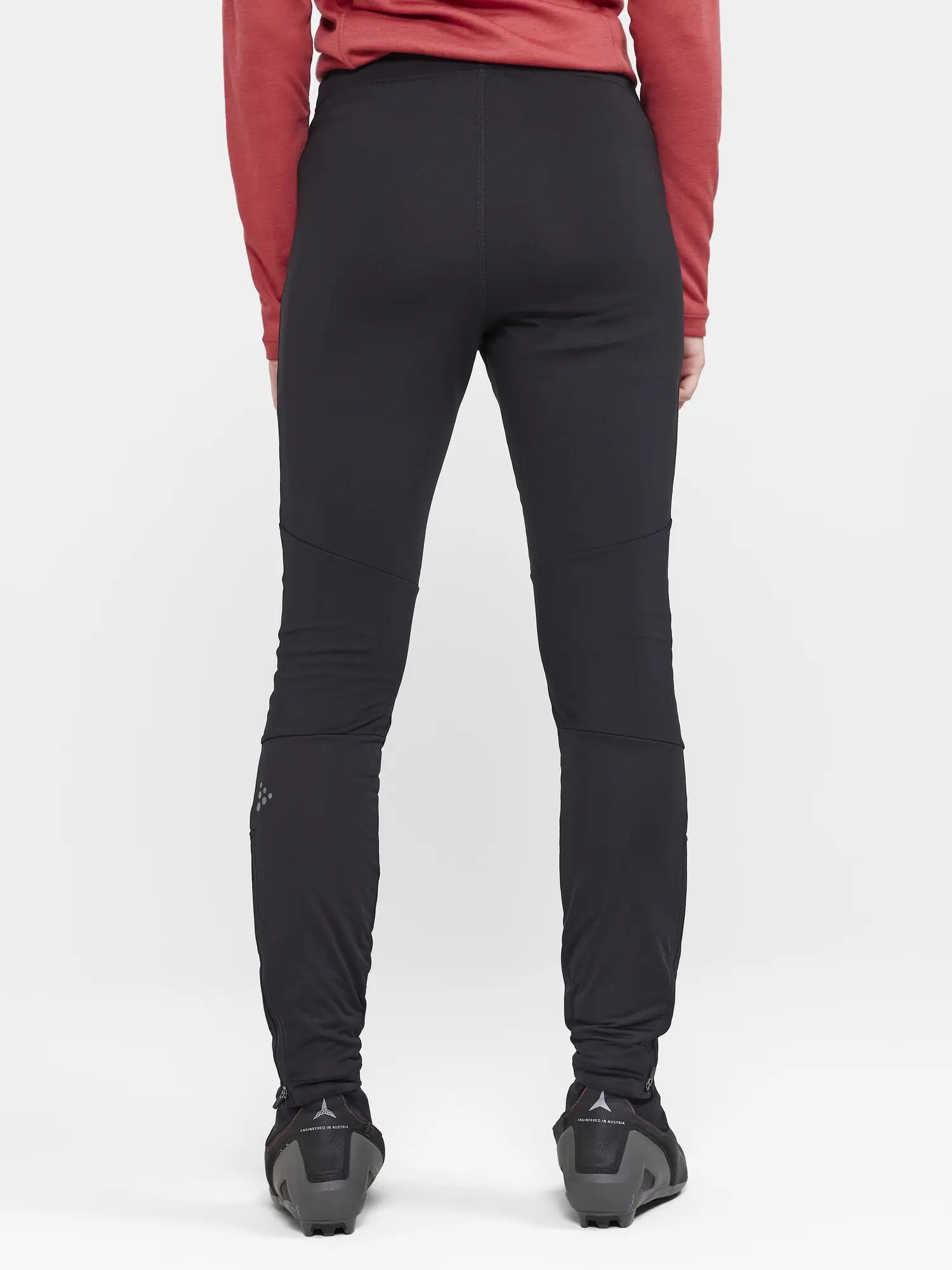craft Core Nordic Training Wind Tights W – Winddichte Trainingshose – Black 2/5