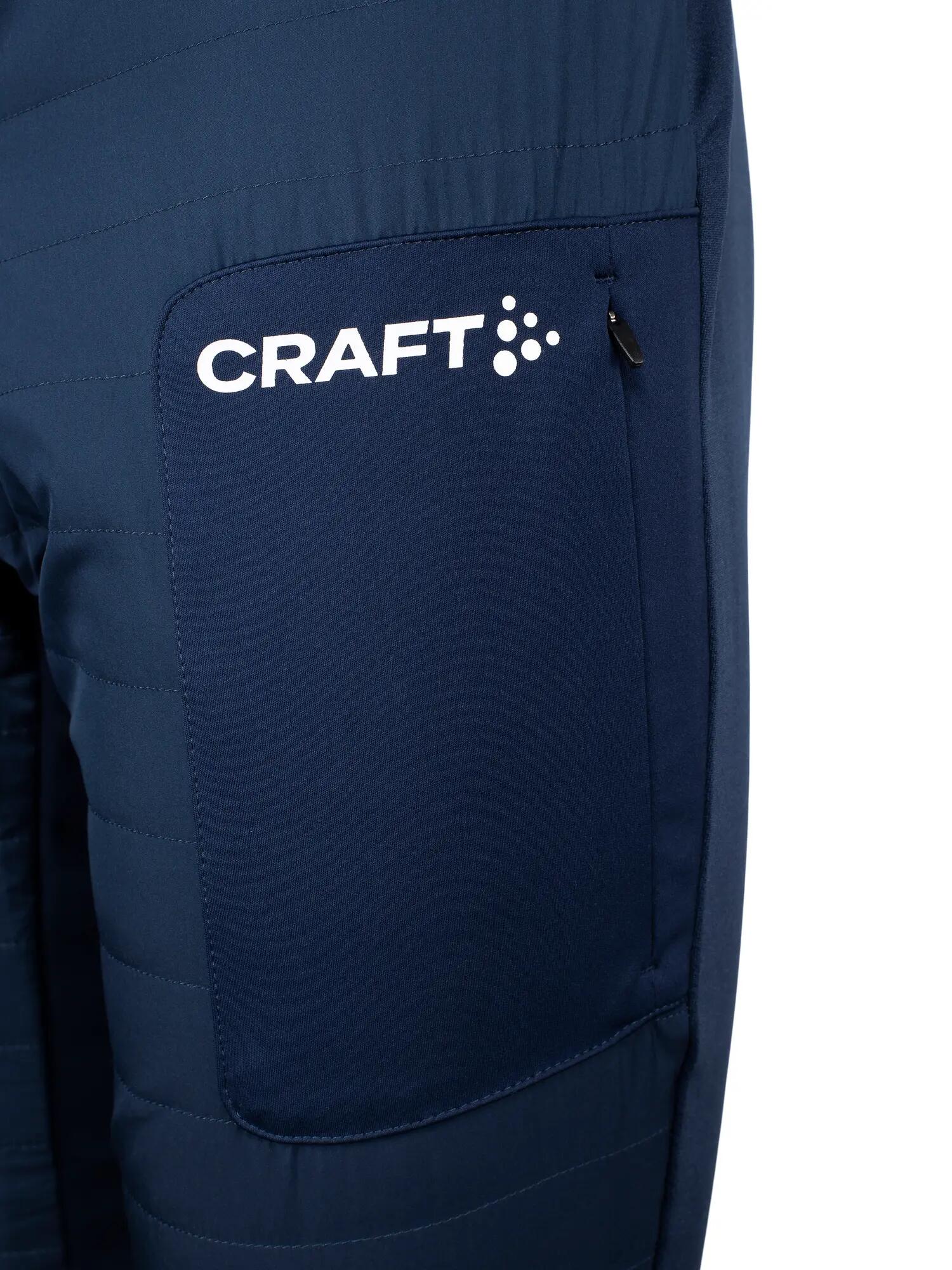 craft CORE Nordic Club Shorts M — Gewatteerde voorkant, warm – Blaze 3/3