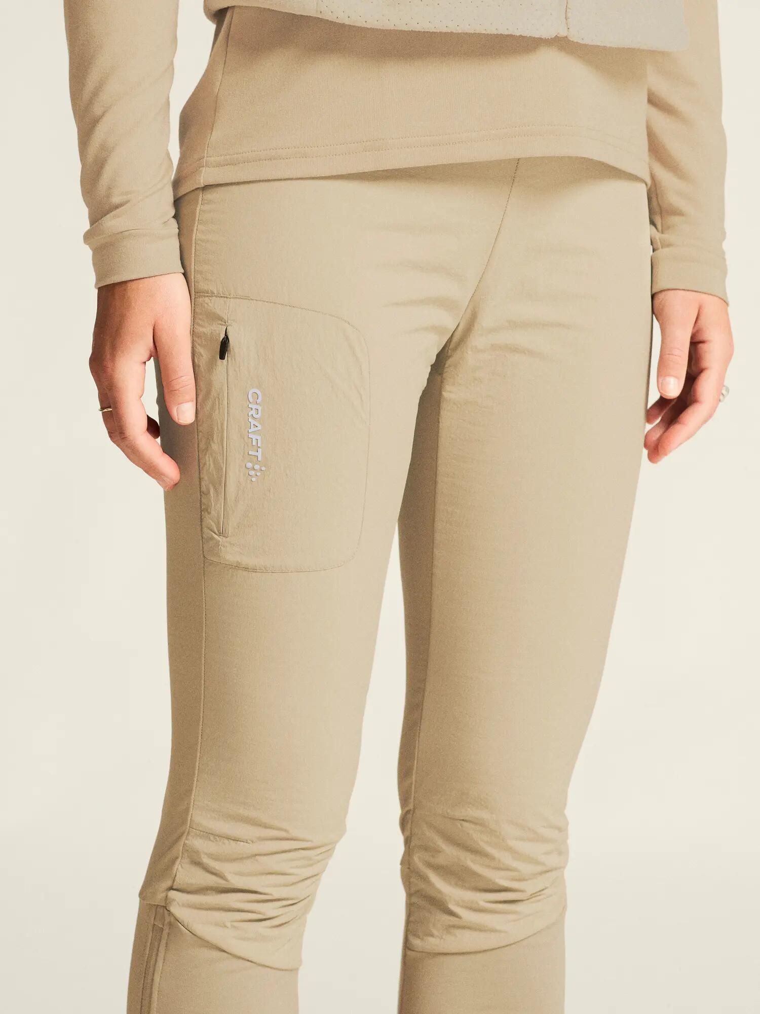 craft SubZ Light Tights W — legging leve com isolamento e proteção contra vento 6/7