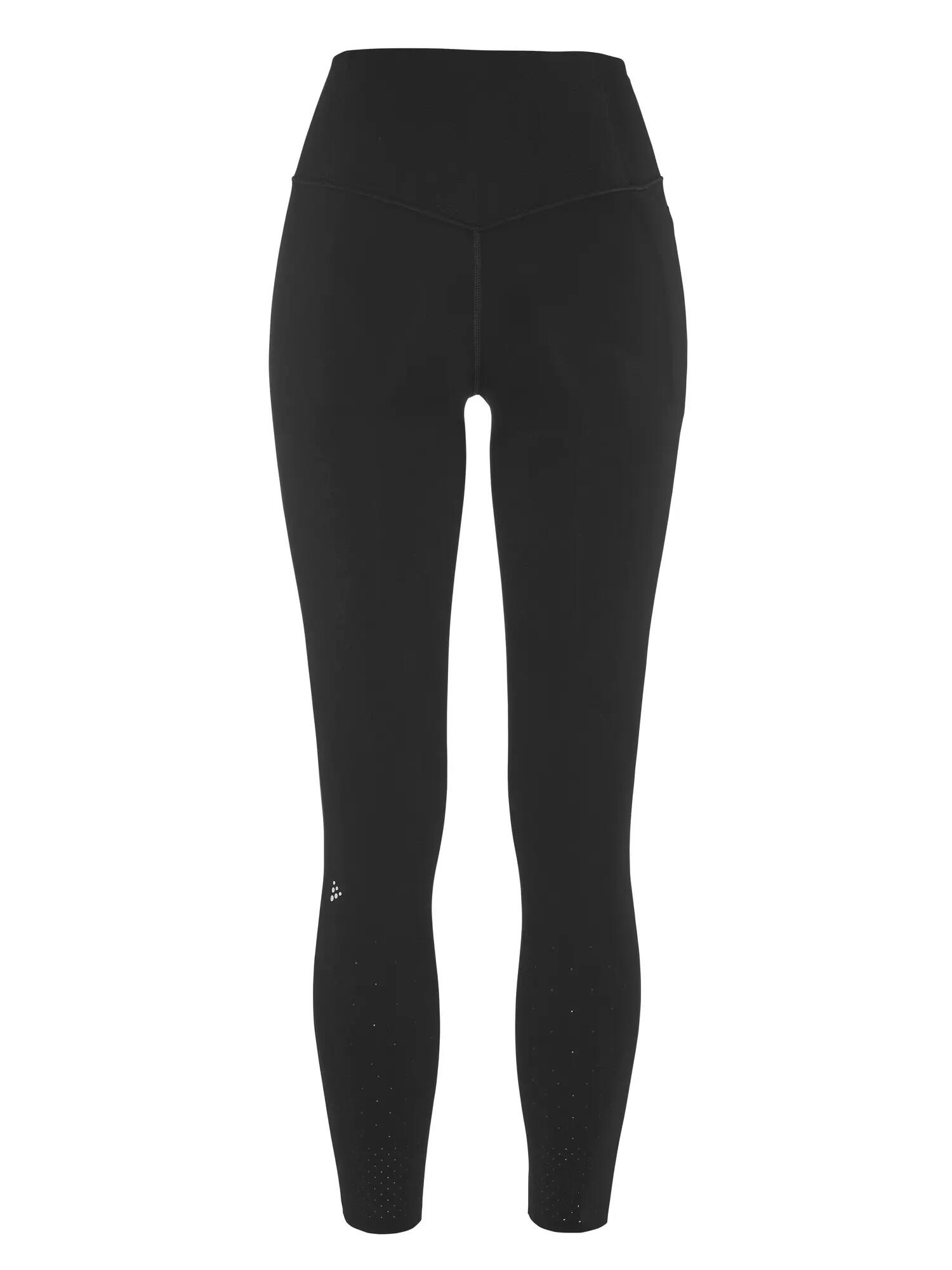 craft Hypervent Tights W – Lauftights mit breitem Bund – Black 2/7