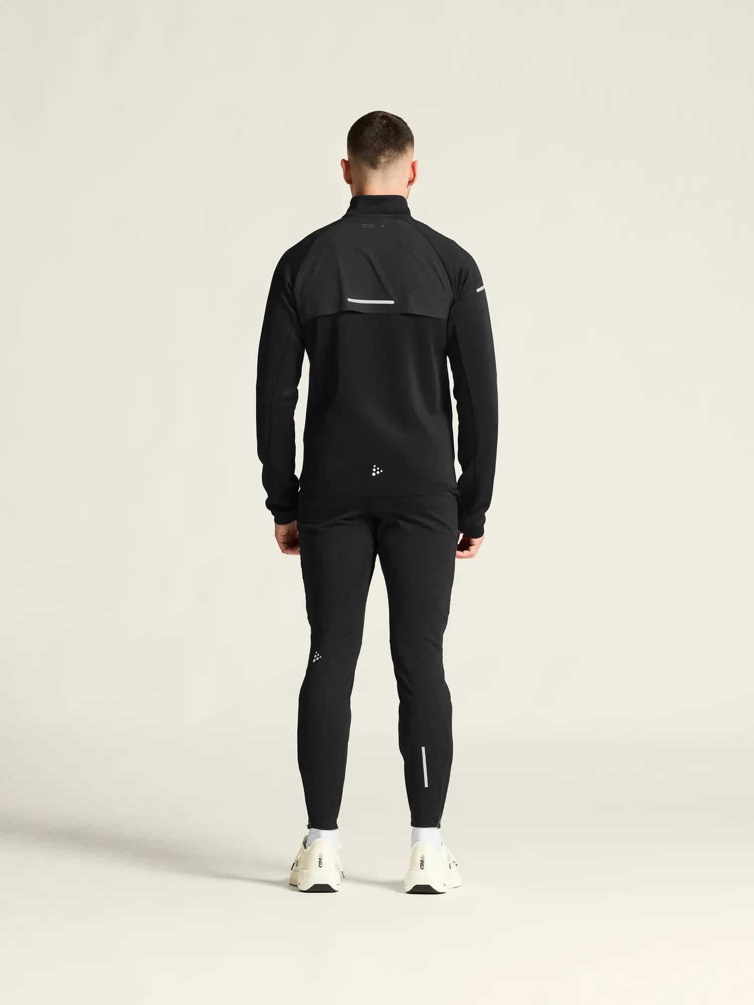 craft SubZ Collants 3 Homme — Isolation frontale et coupe régulière – Black 5/7