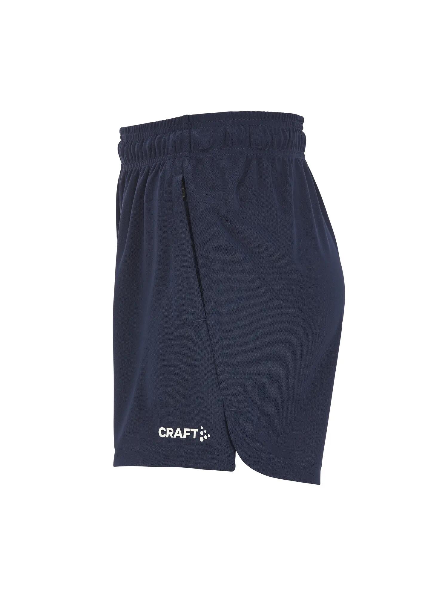 craft Shorts Ability Zip Pocket W – légères en polyester recyclé – Navy 4/4