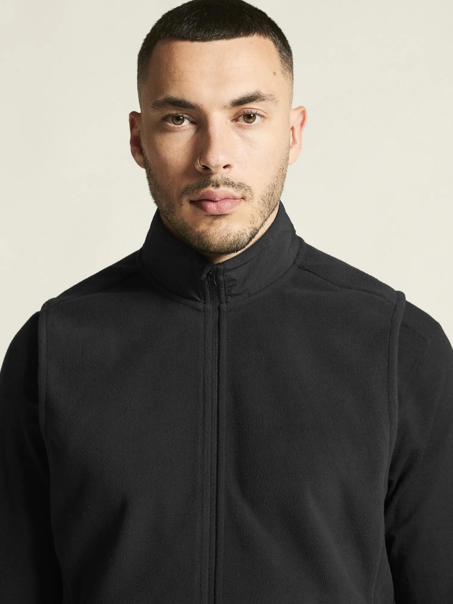 craft SubZ Fleece Vest M gilet in pile 100% riciclato – Black 7/7
