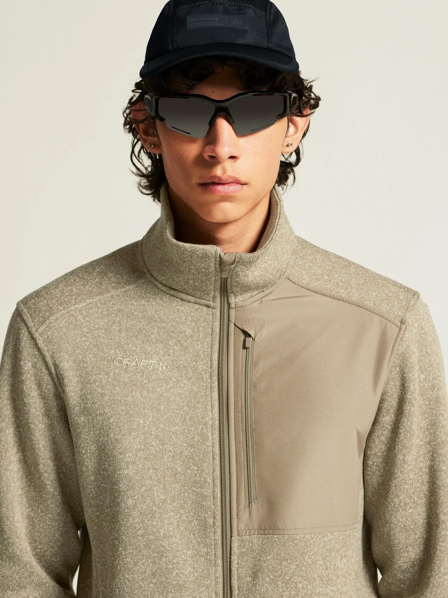 craft ADV Explore Heavy Fleece-Jacke – Warm, aus recyceltem Polyester – 7/7