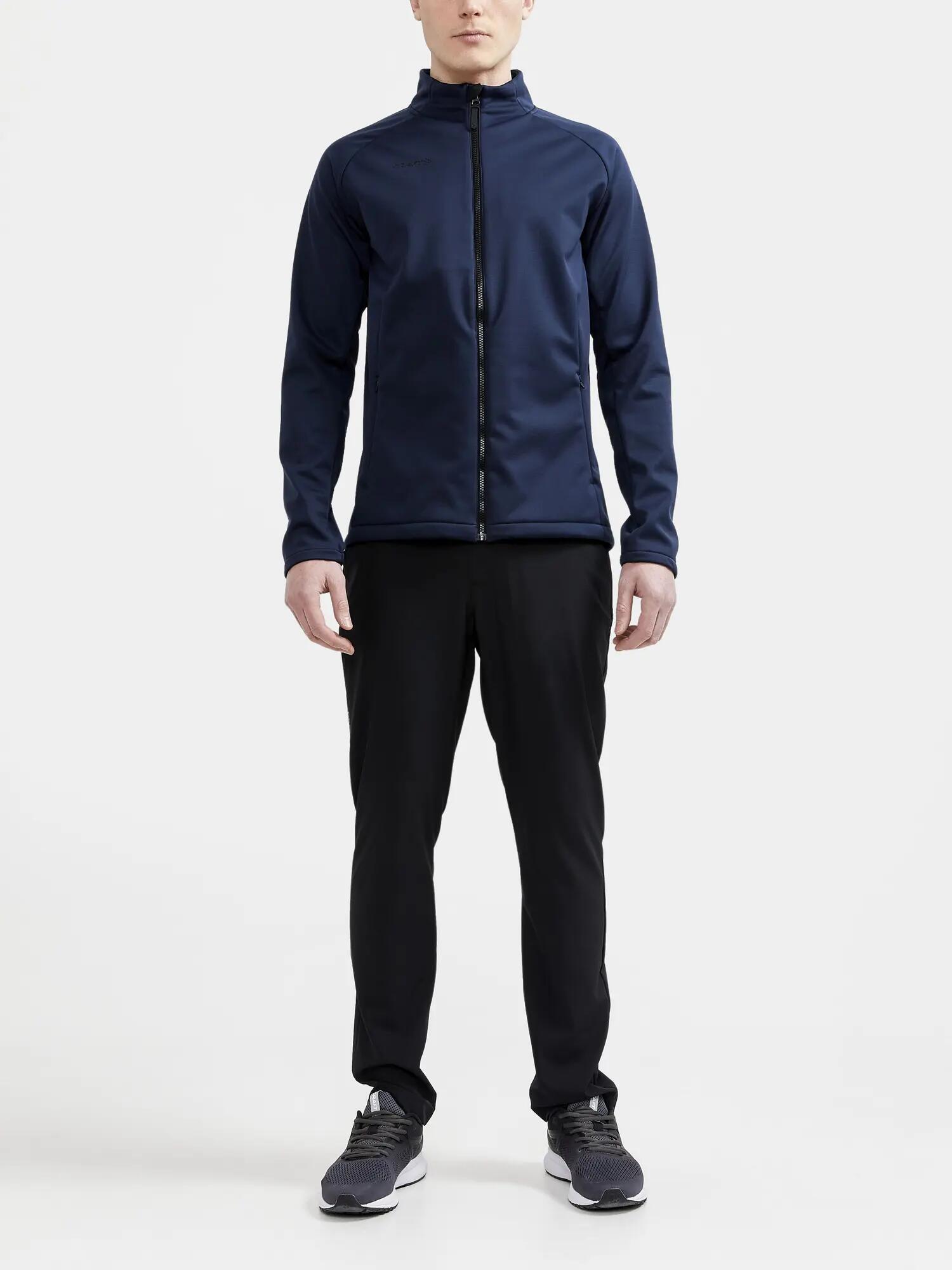 craft CORE Explore Softshell Jas Heren - Rekbaar, gerecycled – Blaze 6/6
