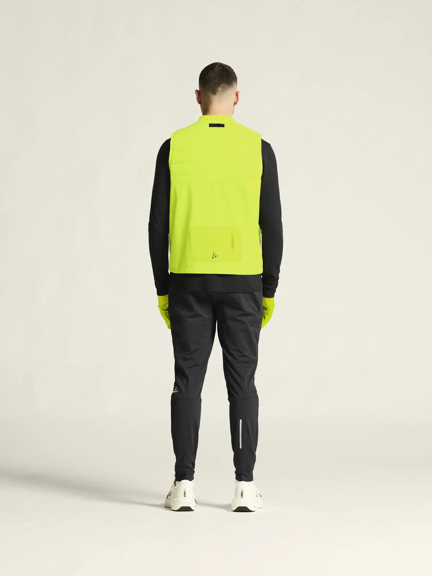 craft SubZ Vest 4 M — gilet running isolant et coupe-vent – Flumino 3/7
