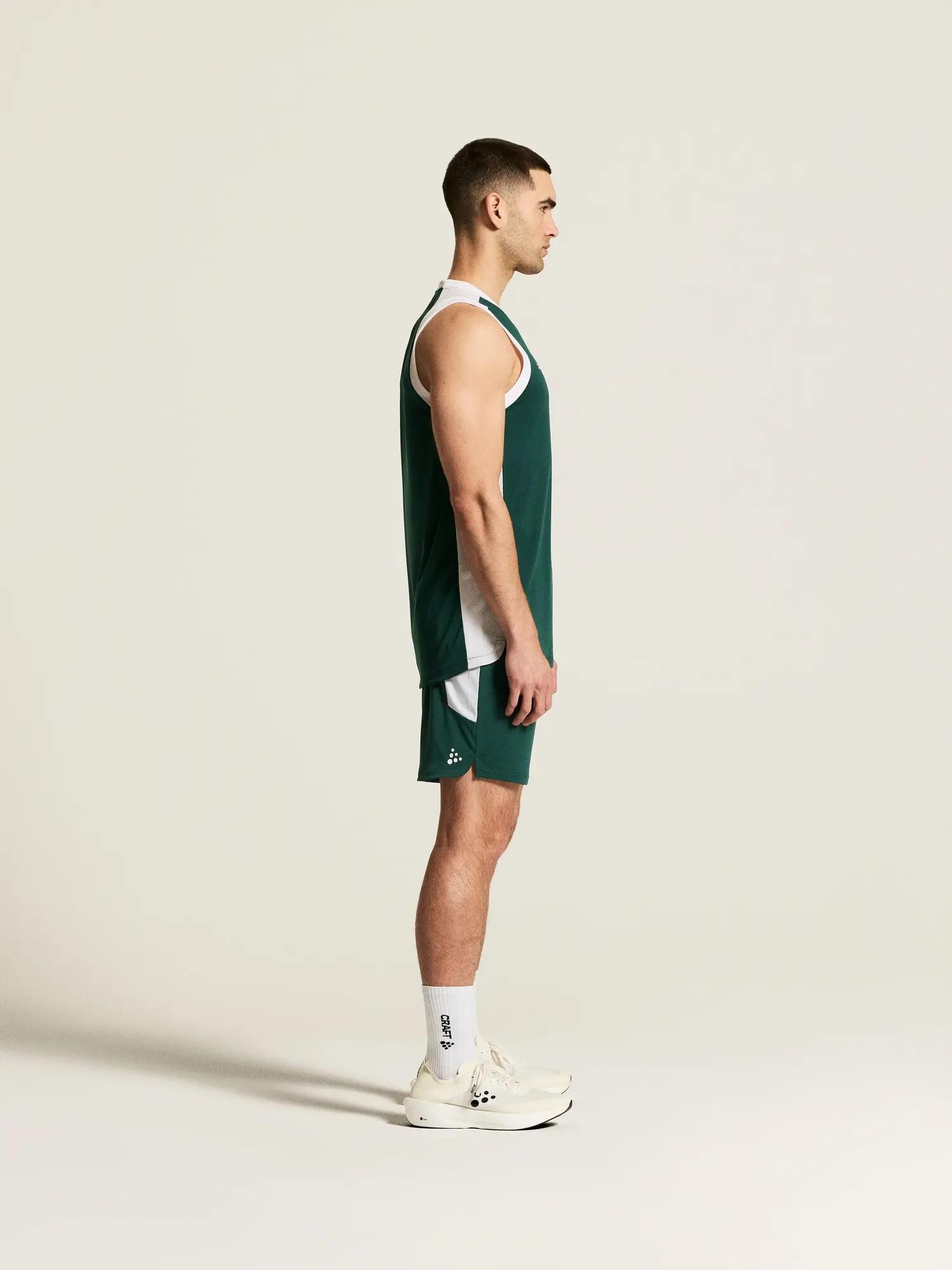 craft Basket 2.0 Singlet Contrast M – débardeur match en polyester recyclé – 5/7