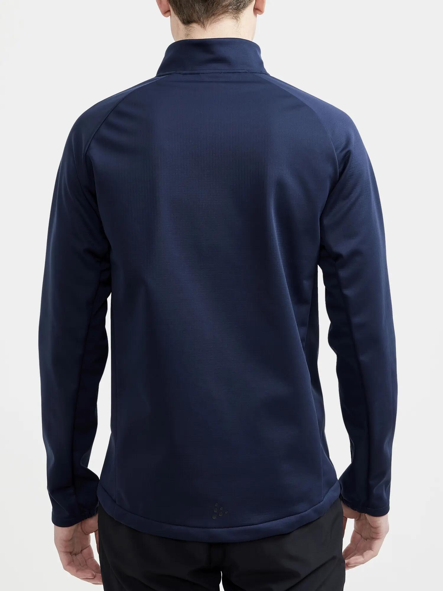 craft CORE Explore Softshell Jas Heren - Rekbaar, gerecycled – Blaze 4/6