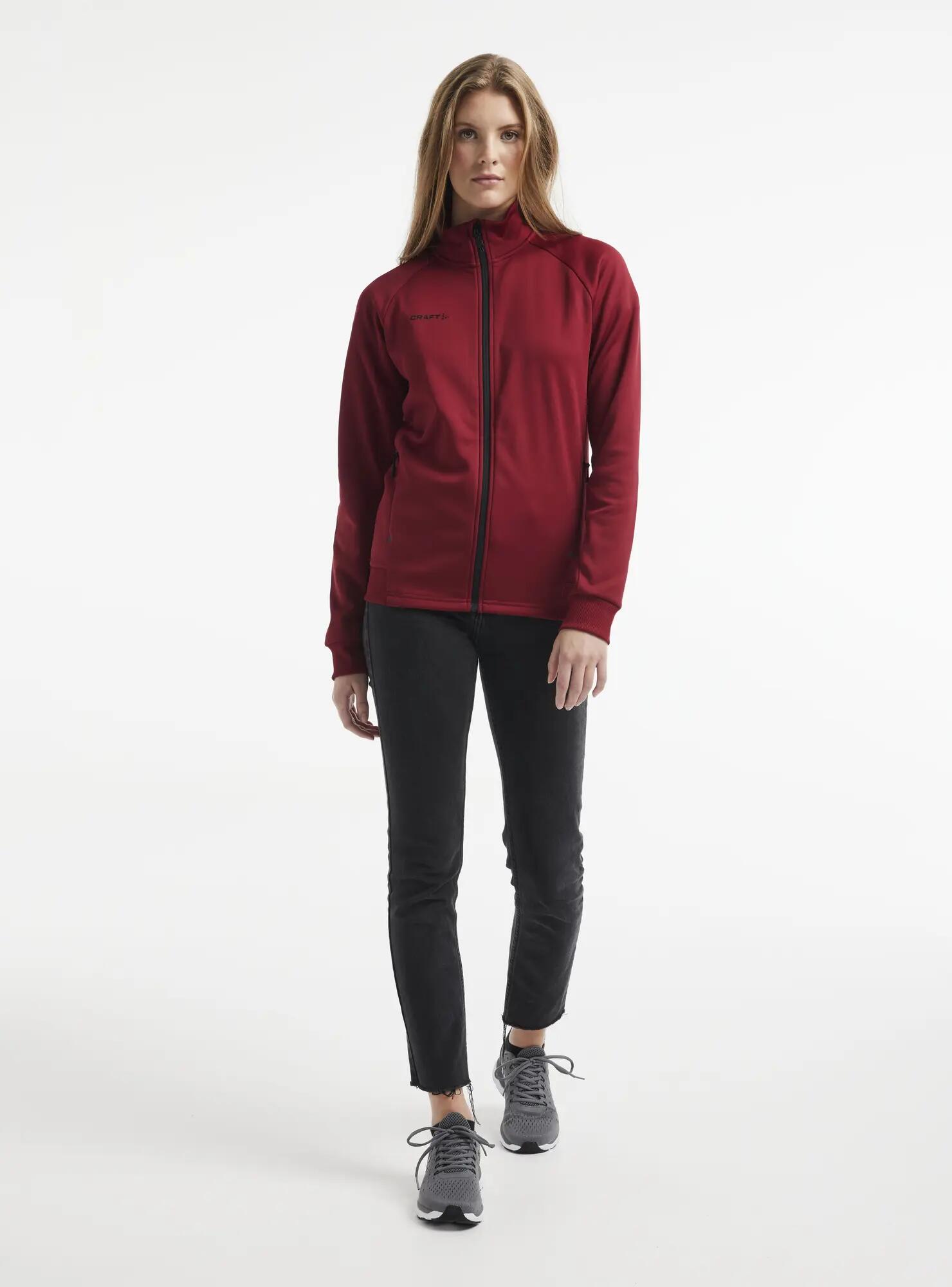craft ADV Unify Jacke Damen aus recyceltem Polyester komfortabel – Rhubarb 7/7